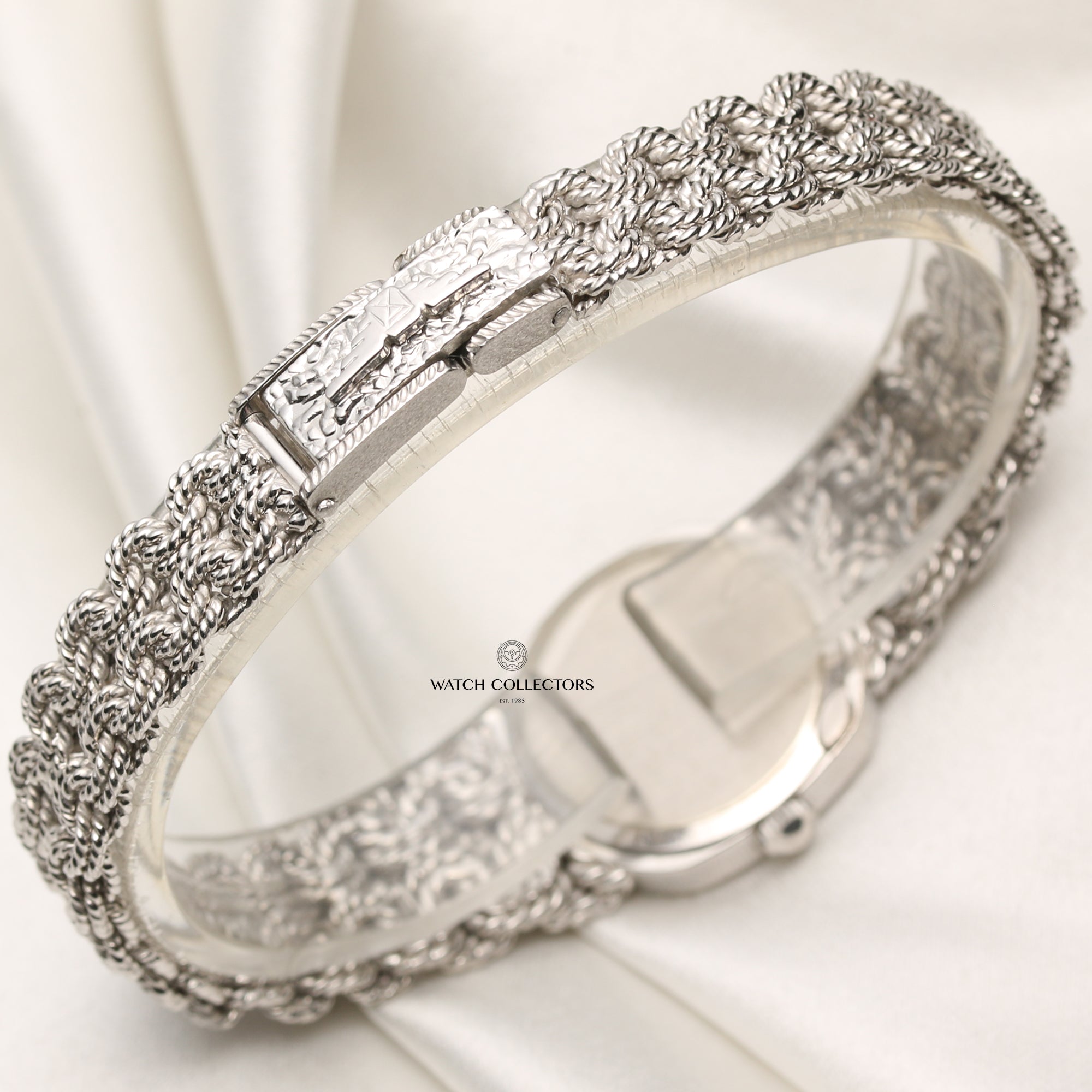 Longiness 18K White Gold Second Hand Watch Collectors 6