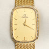 Omega 18K Yellow Gold Second Hand Watch Collectors 2