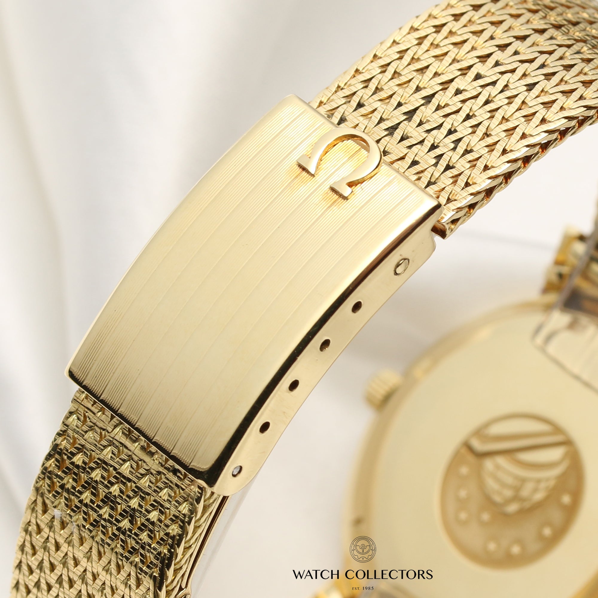 Omega Constellation 18K Yellow Gold Second Hand Watch Collectors 10