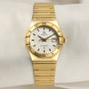 Omega Constellation 18K Yellow Gold Second Hand Watch Collectors 1