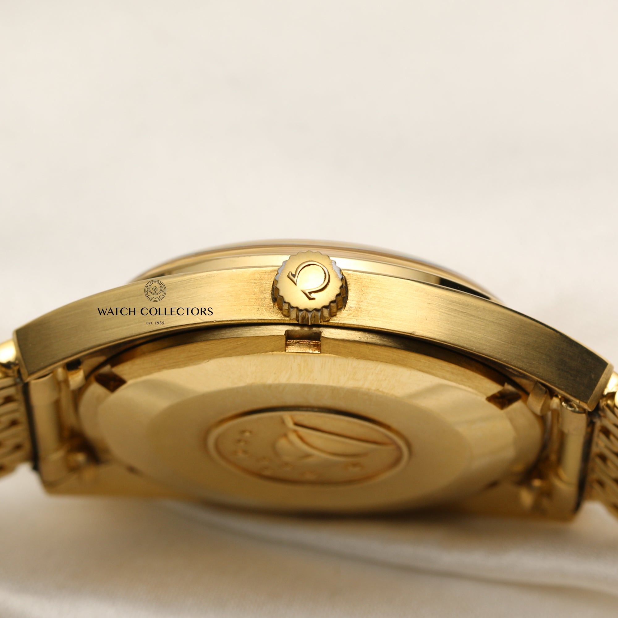 Omega Constellation 18K Yellow Gold Second Hand Watch Collectors 5