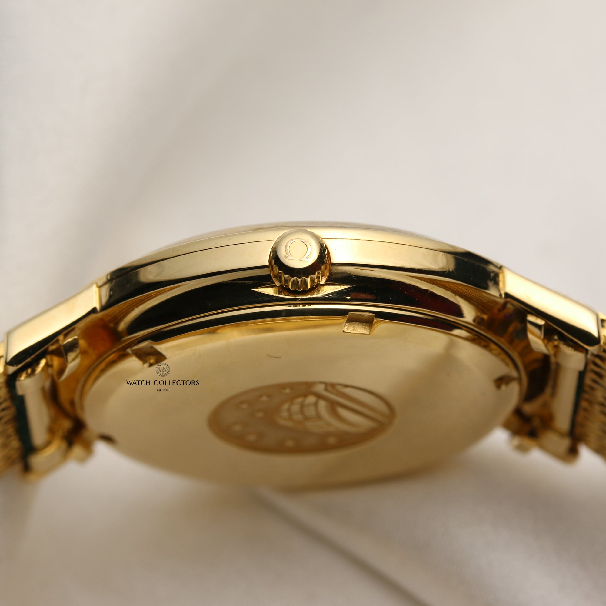 Omega Constellation 18K Yellow Gold Second Hand Watch Collectors 6