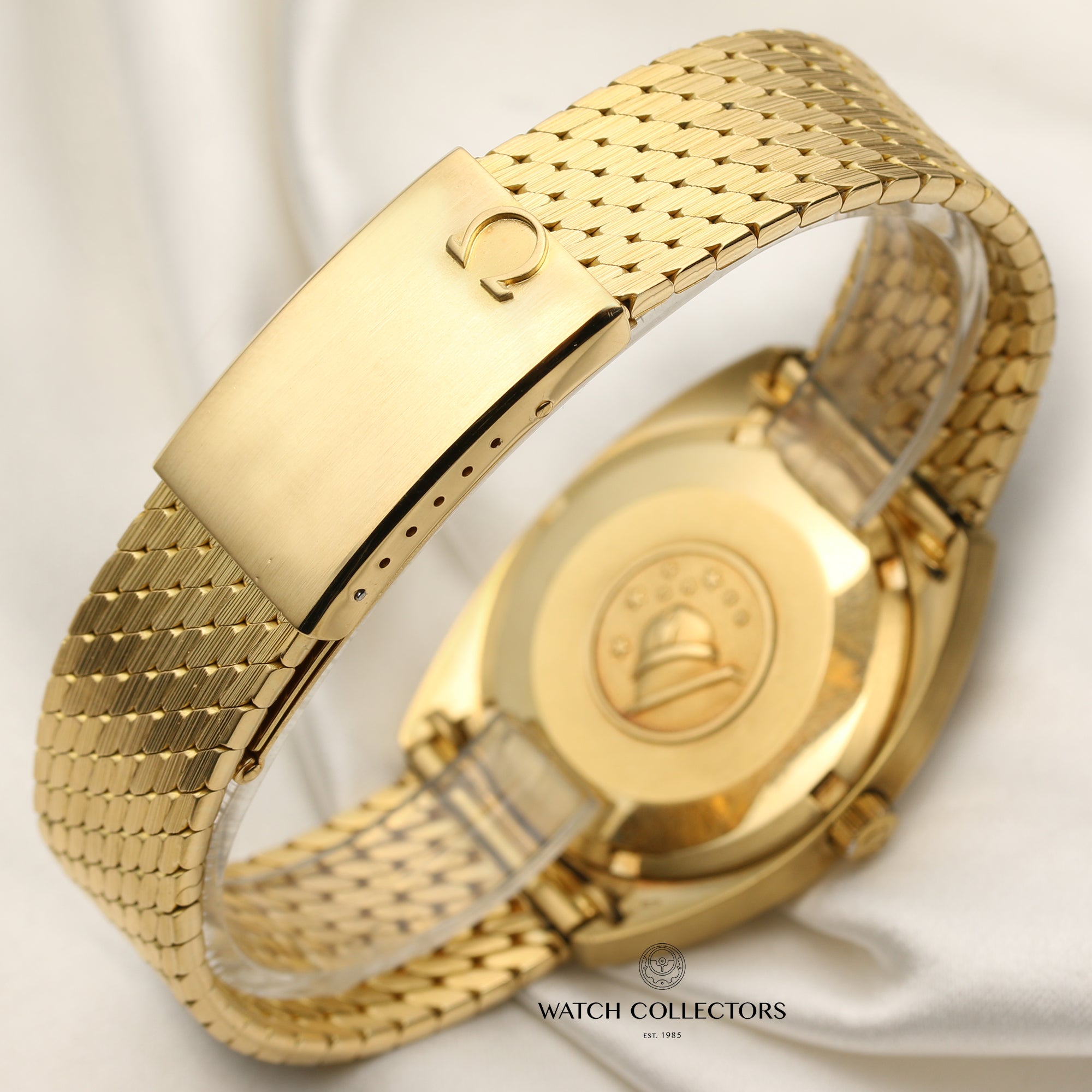 Omega Constellation 18K Yellow Gold Second Hand Watch Collectors 6