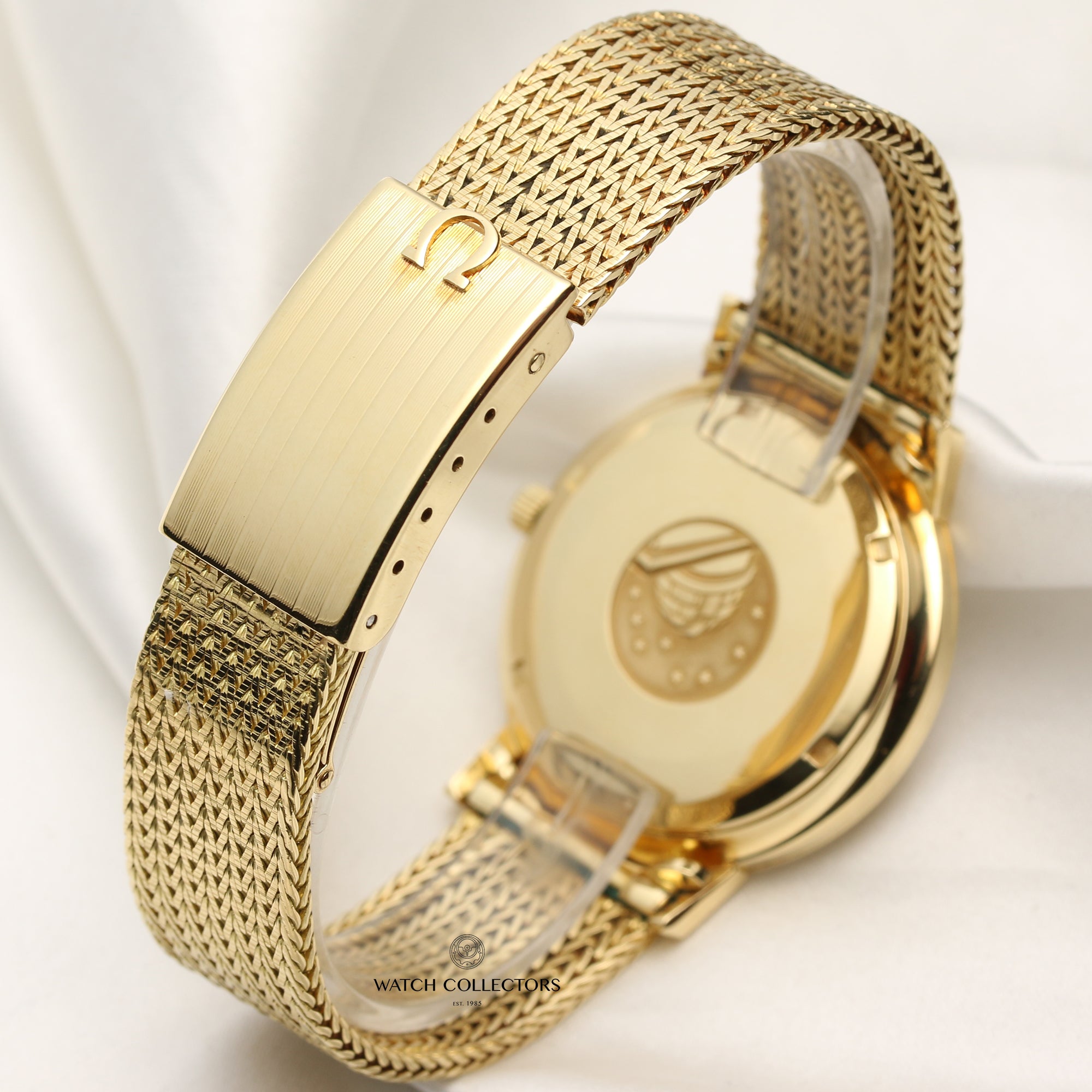Omega Constellation 18K Yellow Gold Second Hand Watch Collectors 7