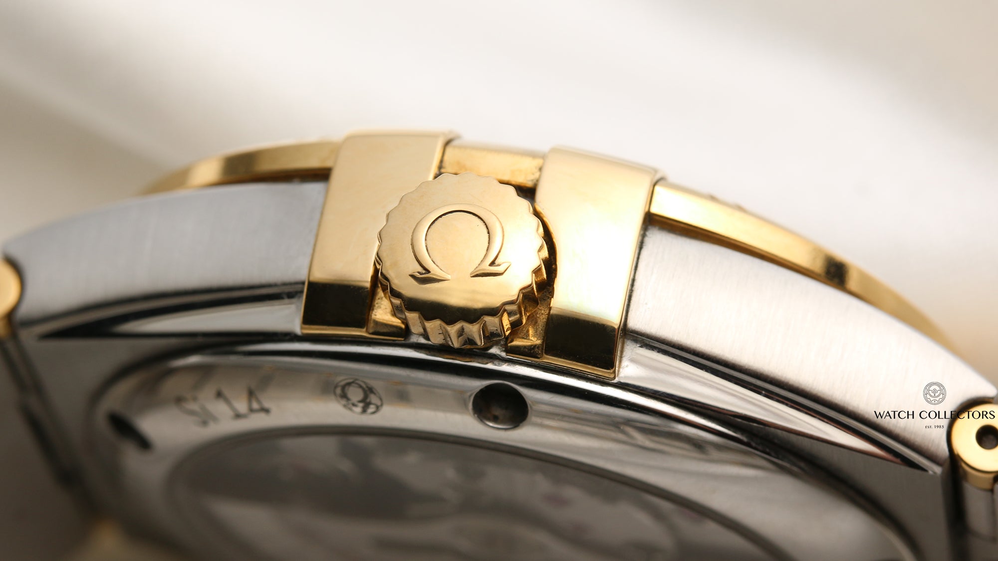 Omega Constellation Steel & Gold Second Hand Watch Collectors 6