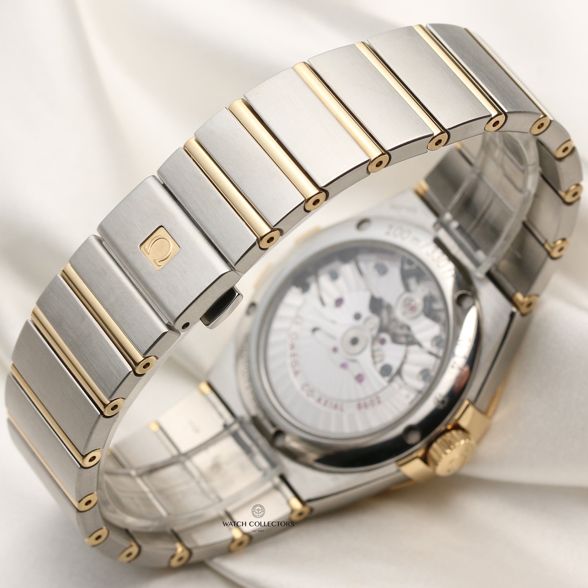 Omega Constellation Steel & Gold Second Hand Watch Collectors 7