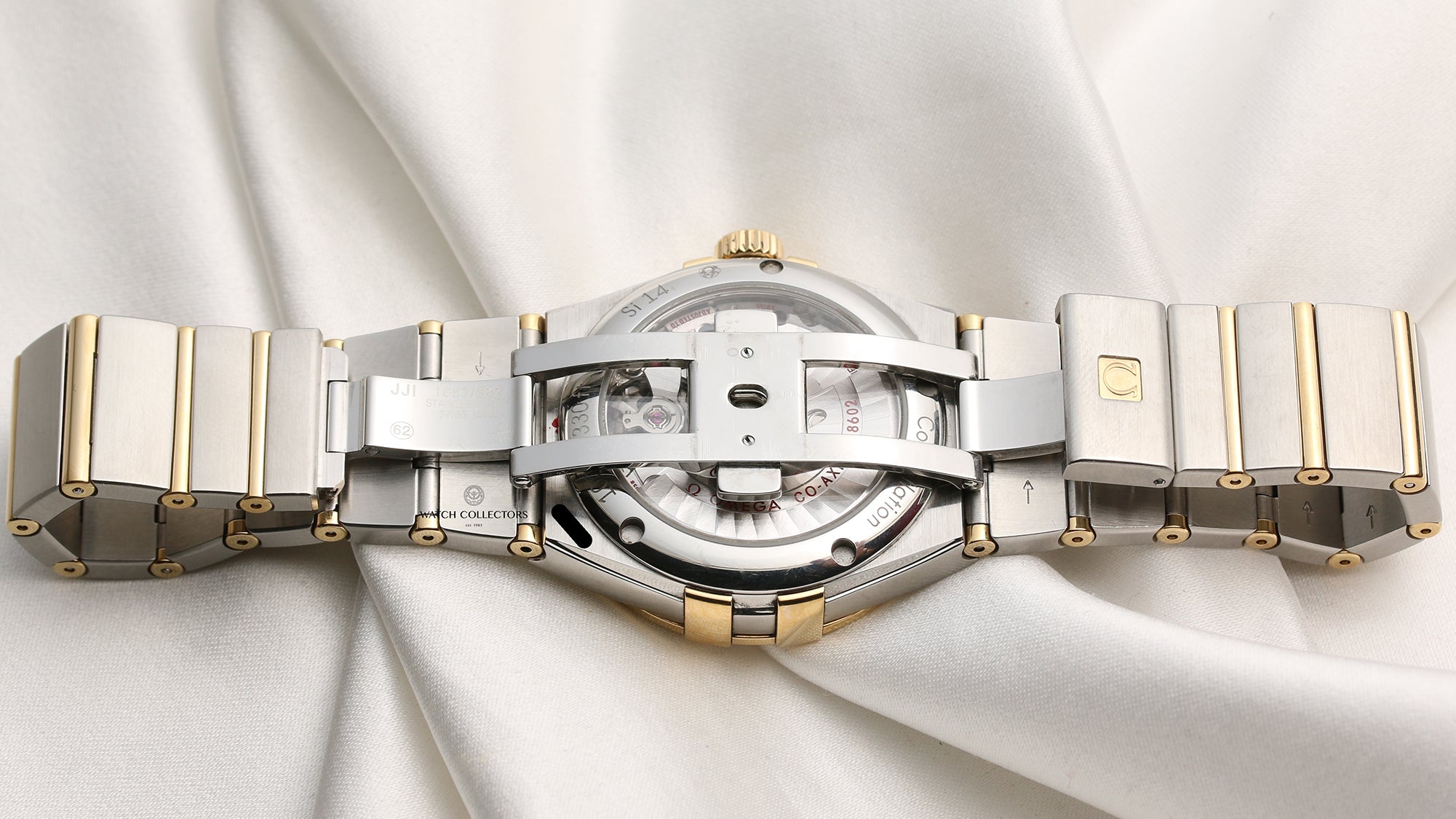 Omega Constellation Steel & Gold Second Hand Watch Collectors 9