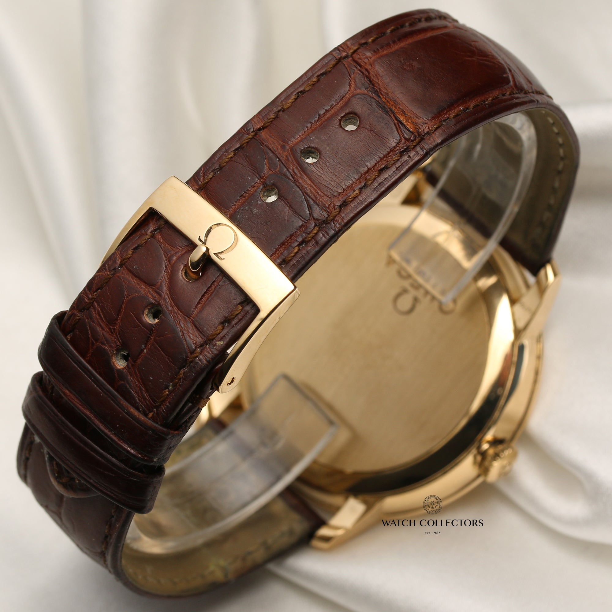 Omega De ville Co-Axial 18K Yellow Gold Second Hand Watch Collectors 7