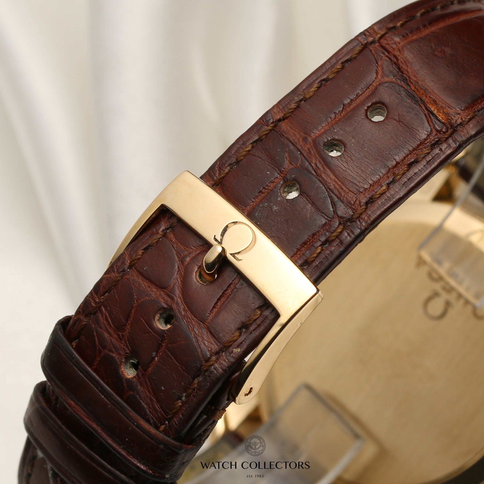 Omega De ville Co-Axial 18K Yellow Gold Second Hand Watch Collectors 9