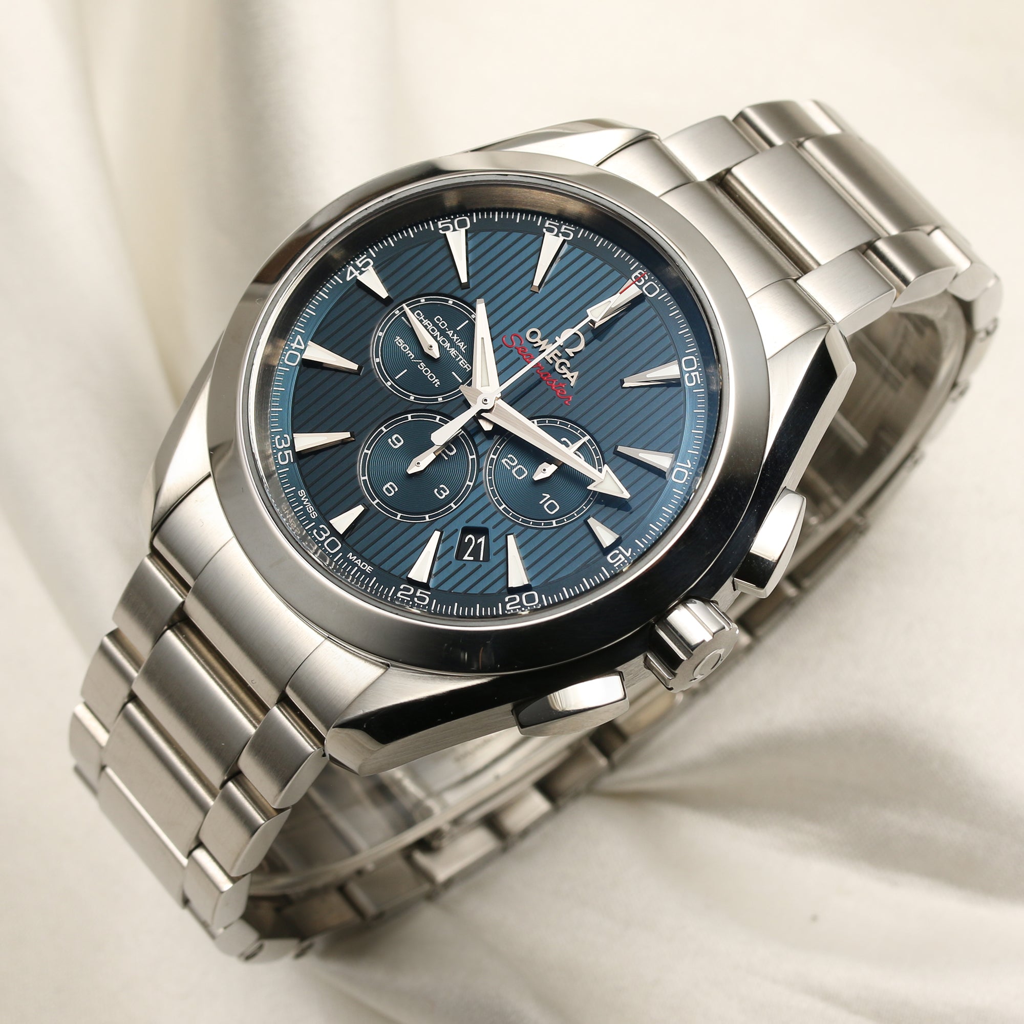 Omega Seamaster Olympics 2012 Stainless Steel Second Hand Watch Collectors 1