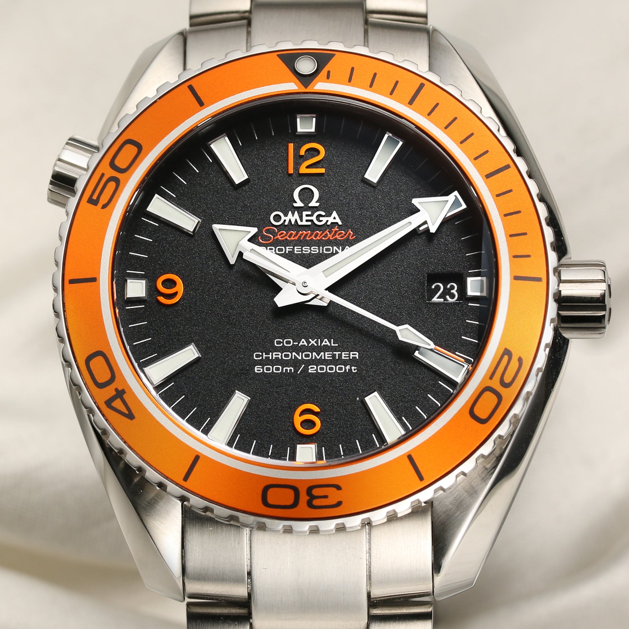 Omega Seamaster Orange Second hand watch Collectors 2