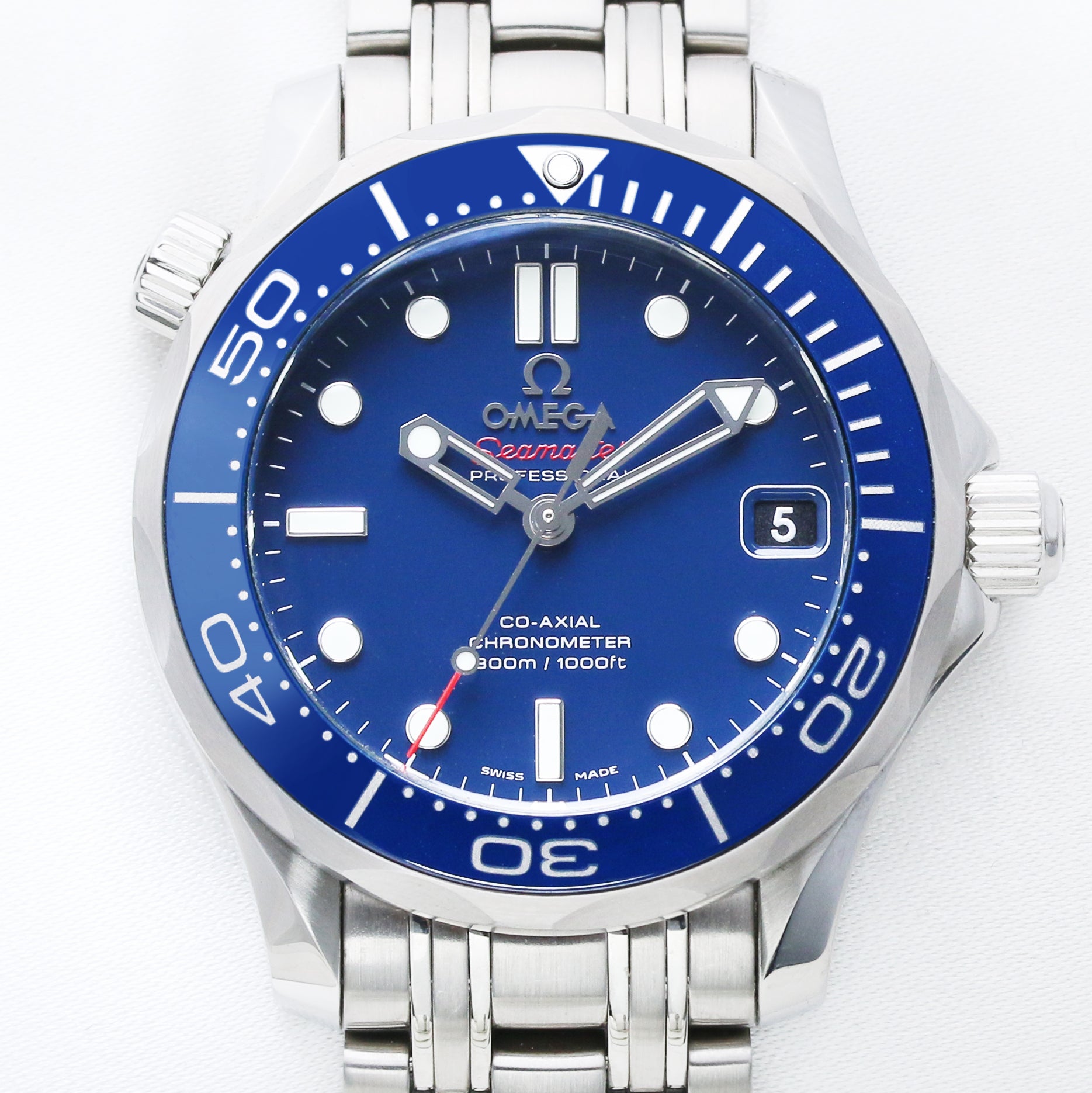 Omega Seamaster Stainless Steel Second Hand Watch Collectors 2