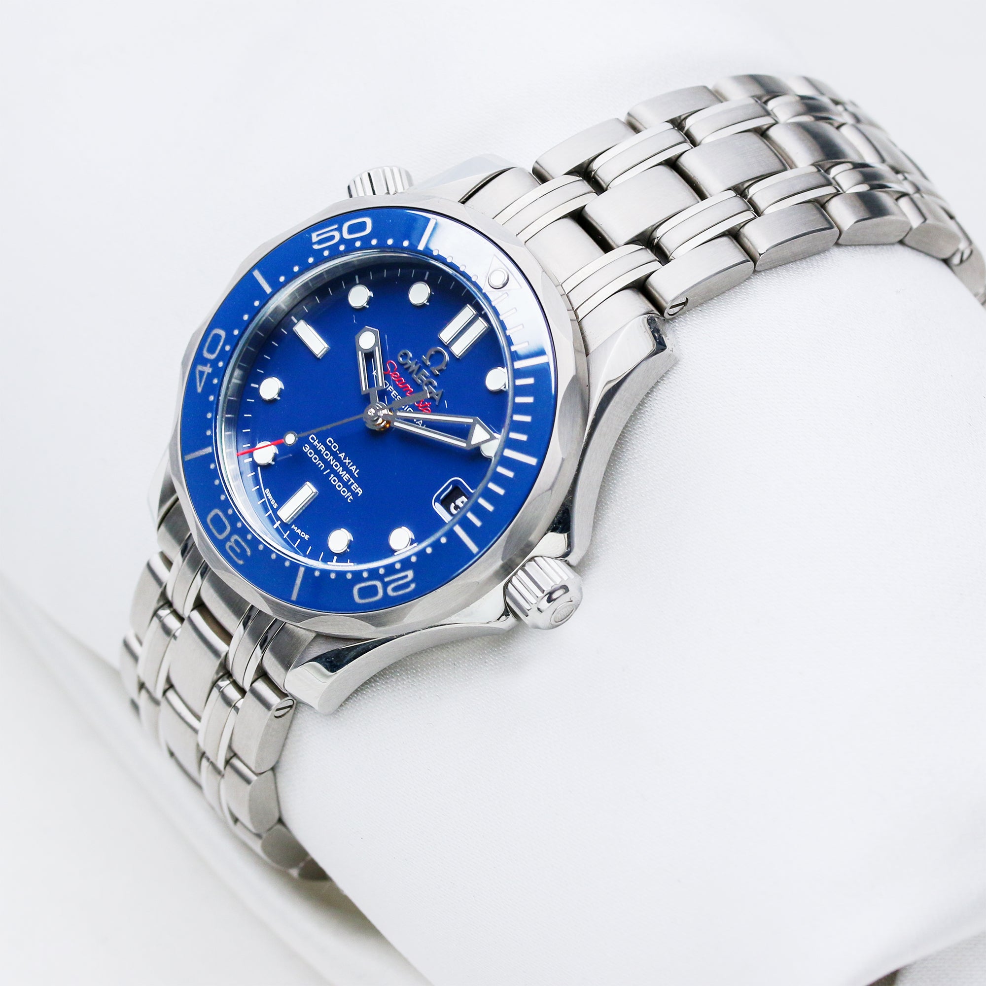 Omega Seamaster Stainless Steel Second Hand Watch Collectors 3