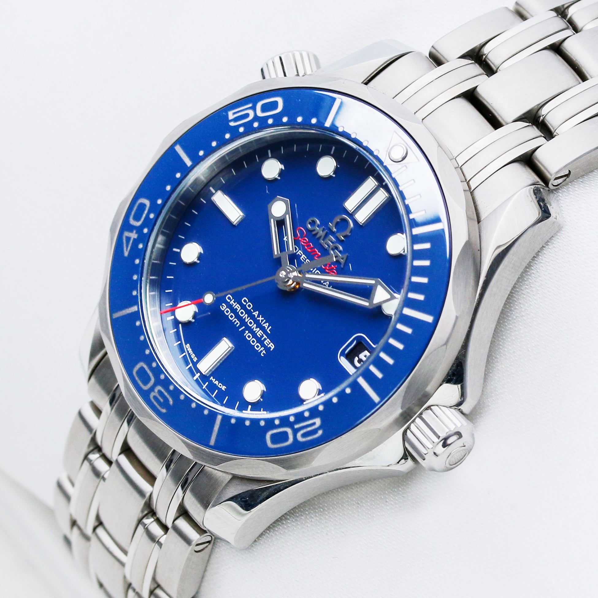 Omega Seamaster Stainless Steel Second Hand Watch Collectors 4