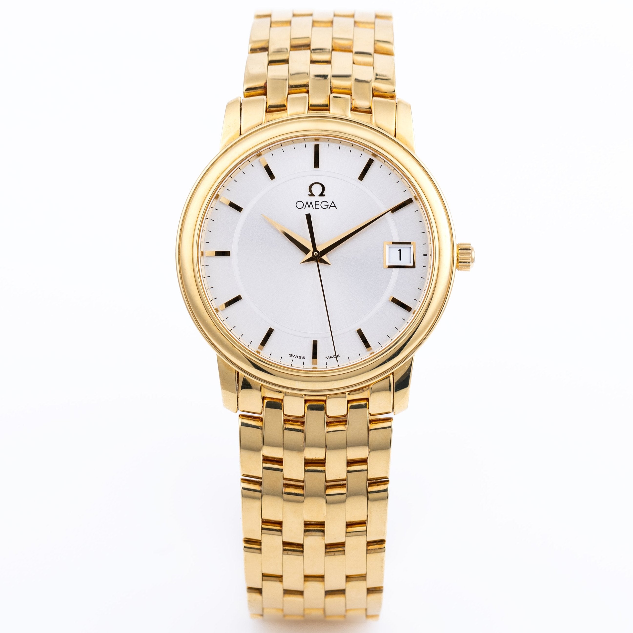 Omega De Ville Prestige Quartz | REF. 41103100 | 18k Yellow Gold