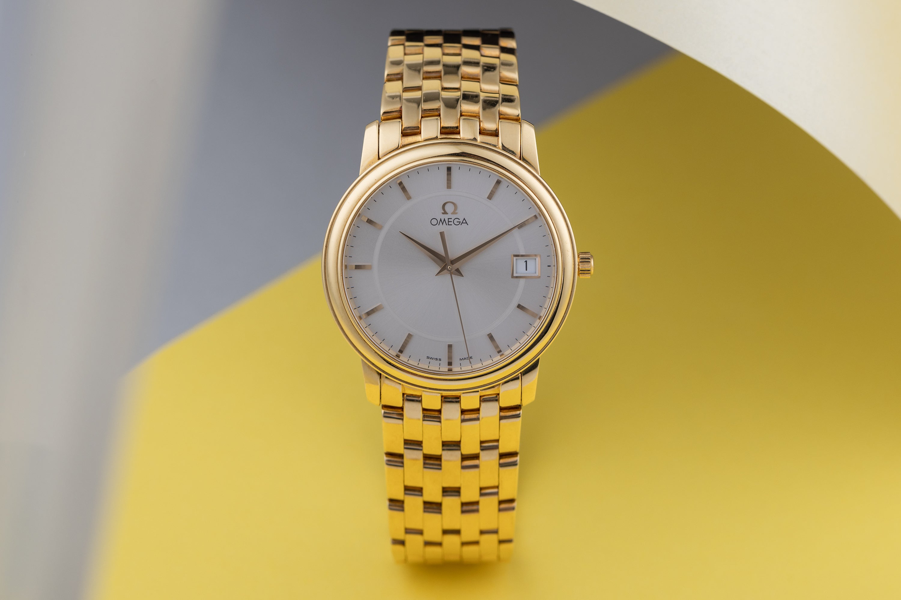 Omega De Ville Prestige Quartz | REF. 41103100 | 18k Yellow Gold