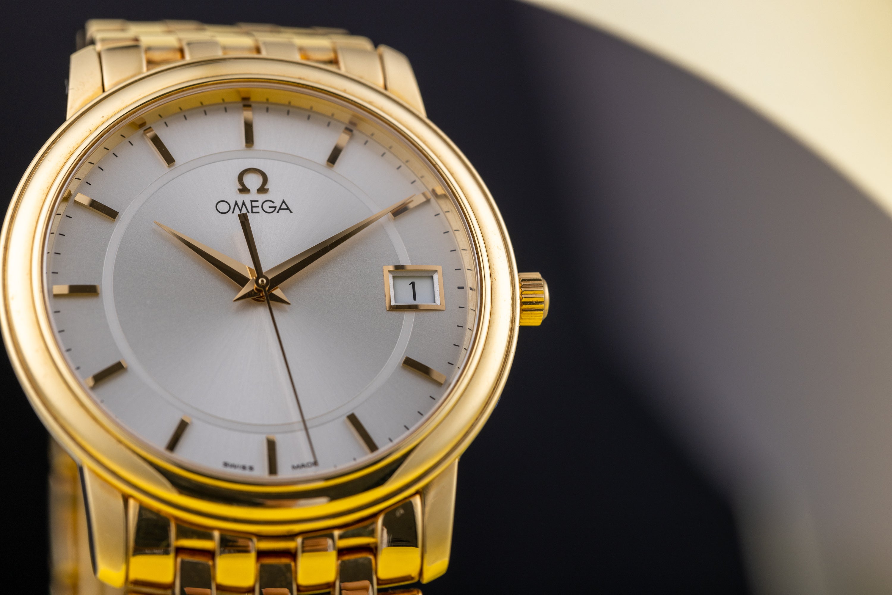 Omega De Ville Prestige Quartz | REF. 41103100 | 18k Yellow Gold