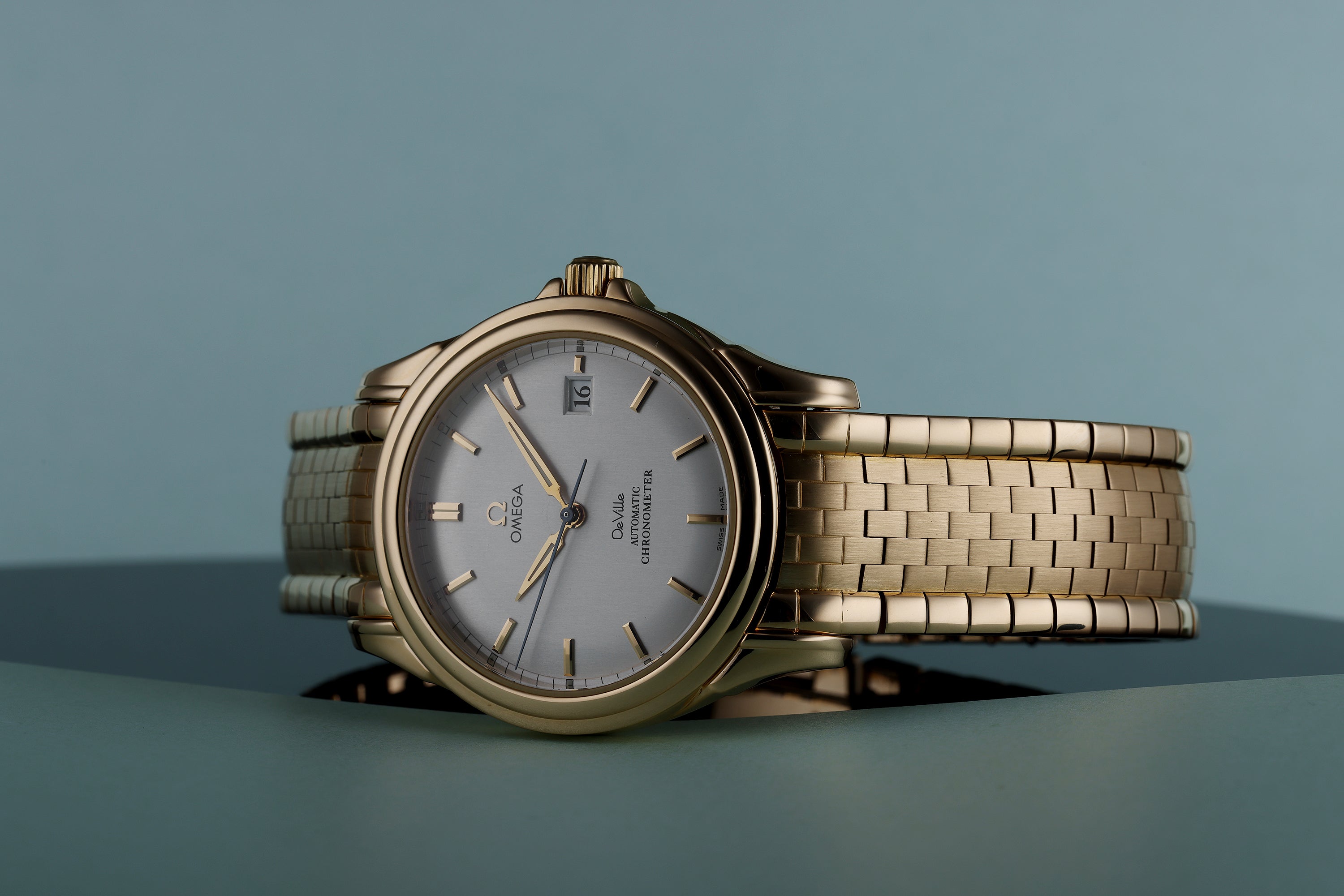 Omega De Ville Chronomètre Co-Axial | REF. 41313000 | 18k Yellow Gold | Box & Papers | 2002