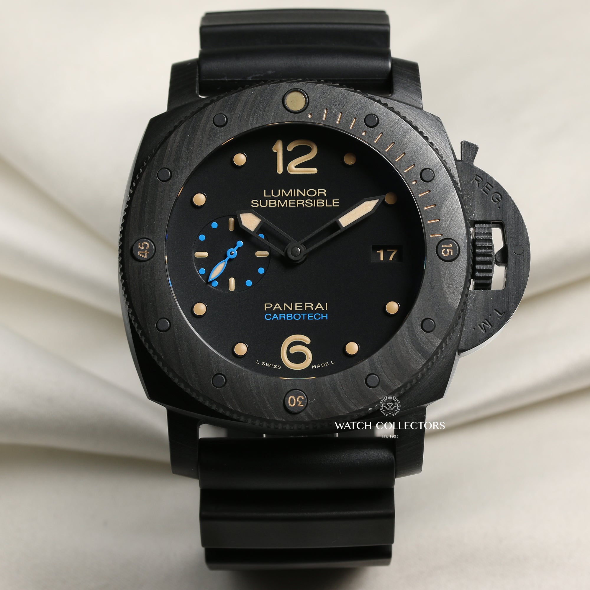 Panerai Ceramic Second Hand Watch Collectors 1