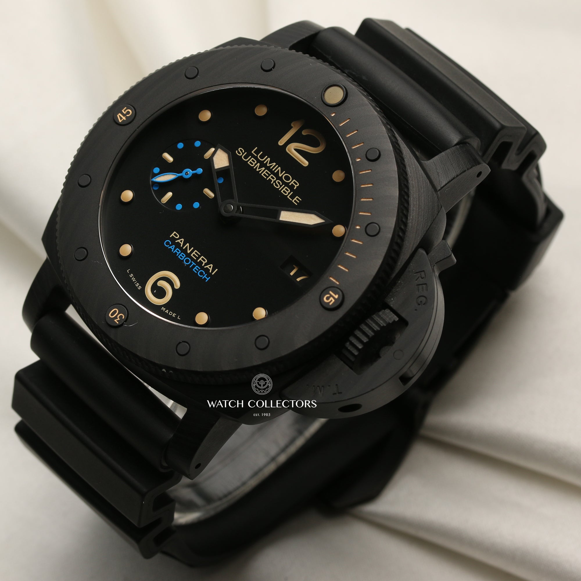 Panerai Ceramic Second Hand Watch Collectors 3