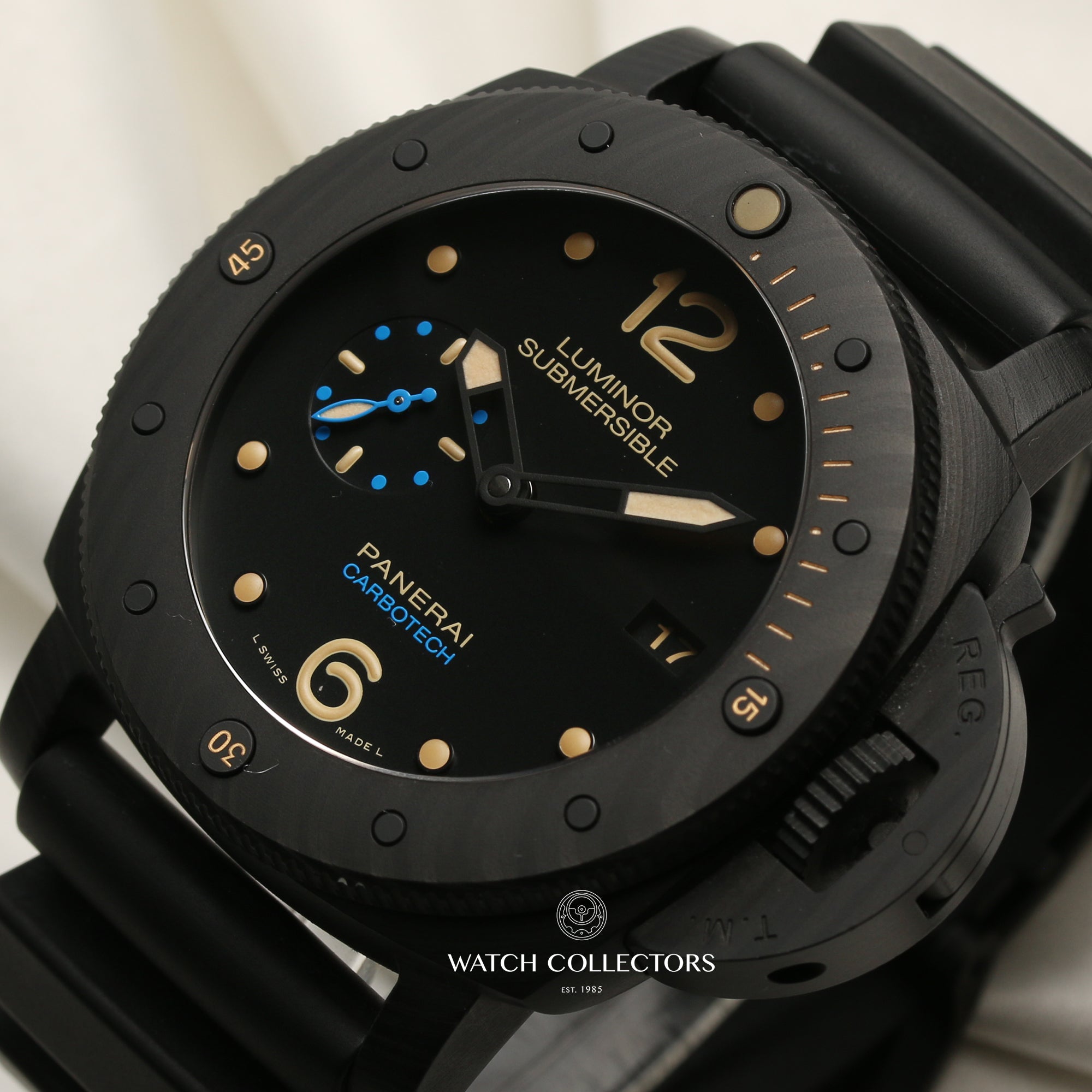 Panerai Ceramic Second Hand Watch Collectors 4