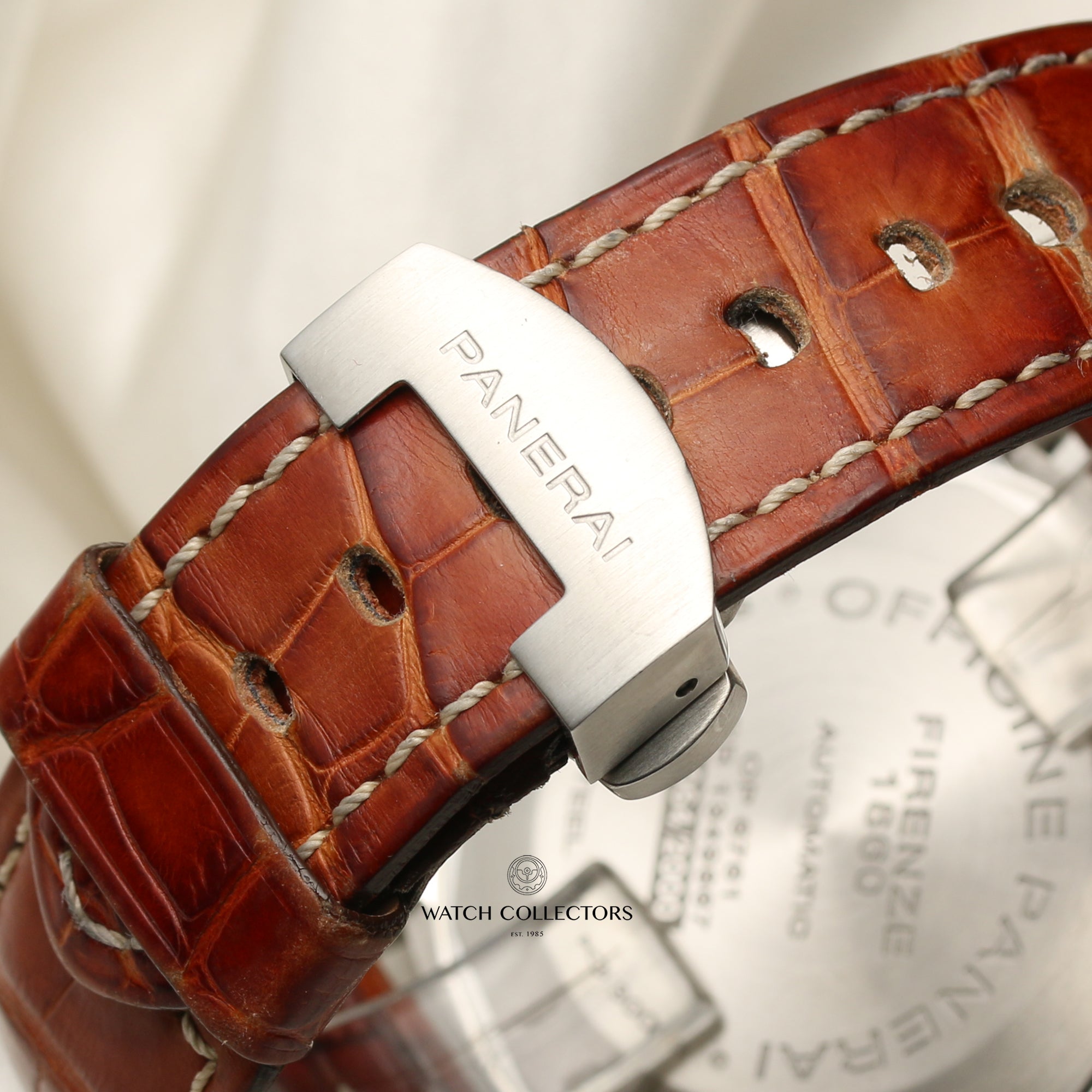 Panerai Luminor Stainless Steel Second Hand Watch Collectors 8