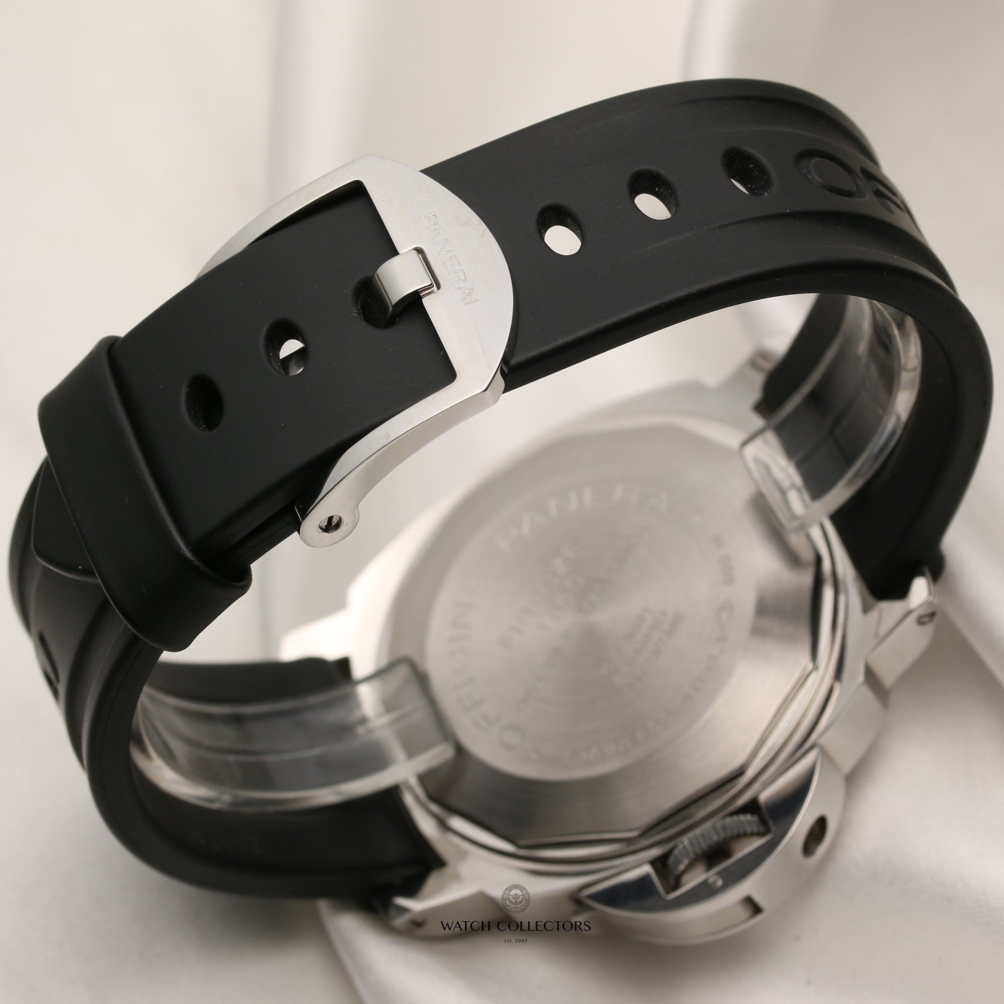 Panerai Luminor Submersible Stainless Steel Second Hand Watch Collectors 5