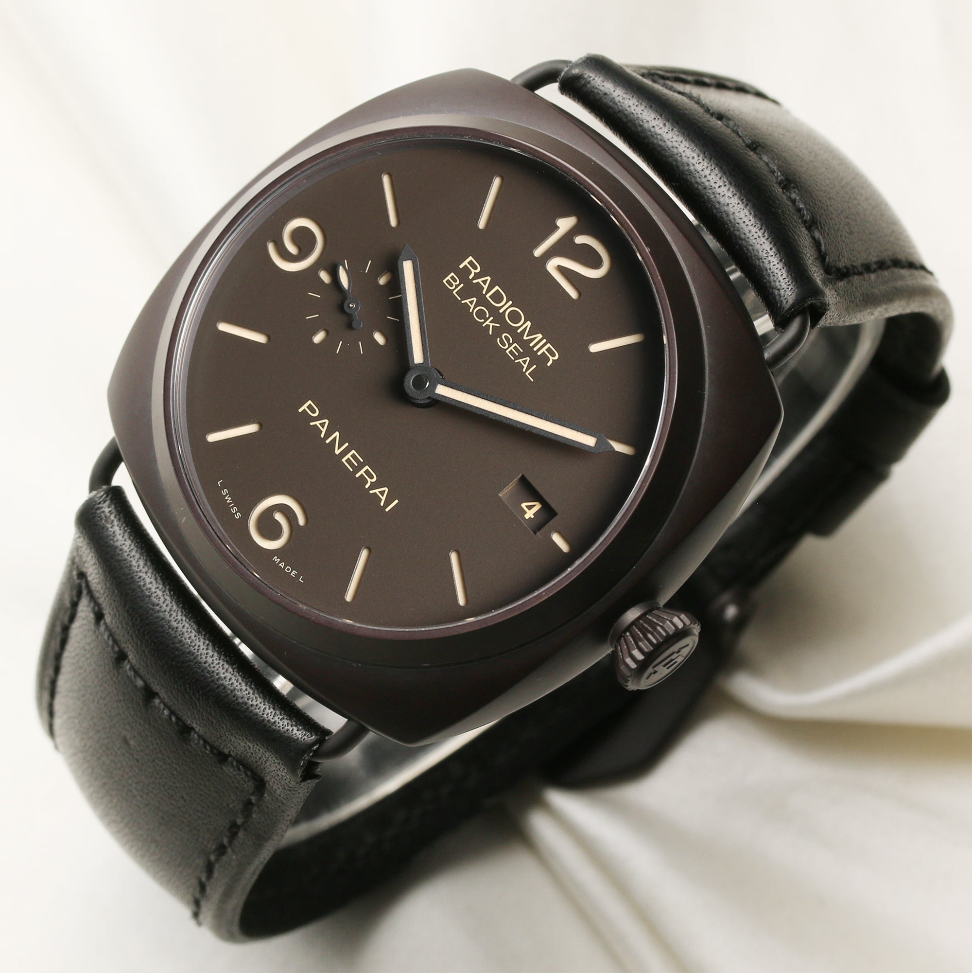 Panerai Radiomir Black Seal Second Hand Watch Collectors 3