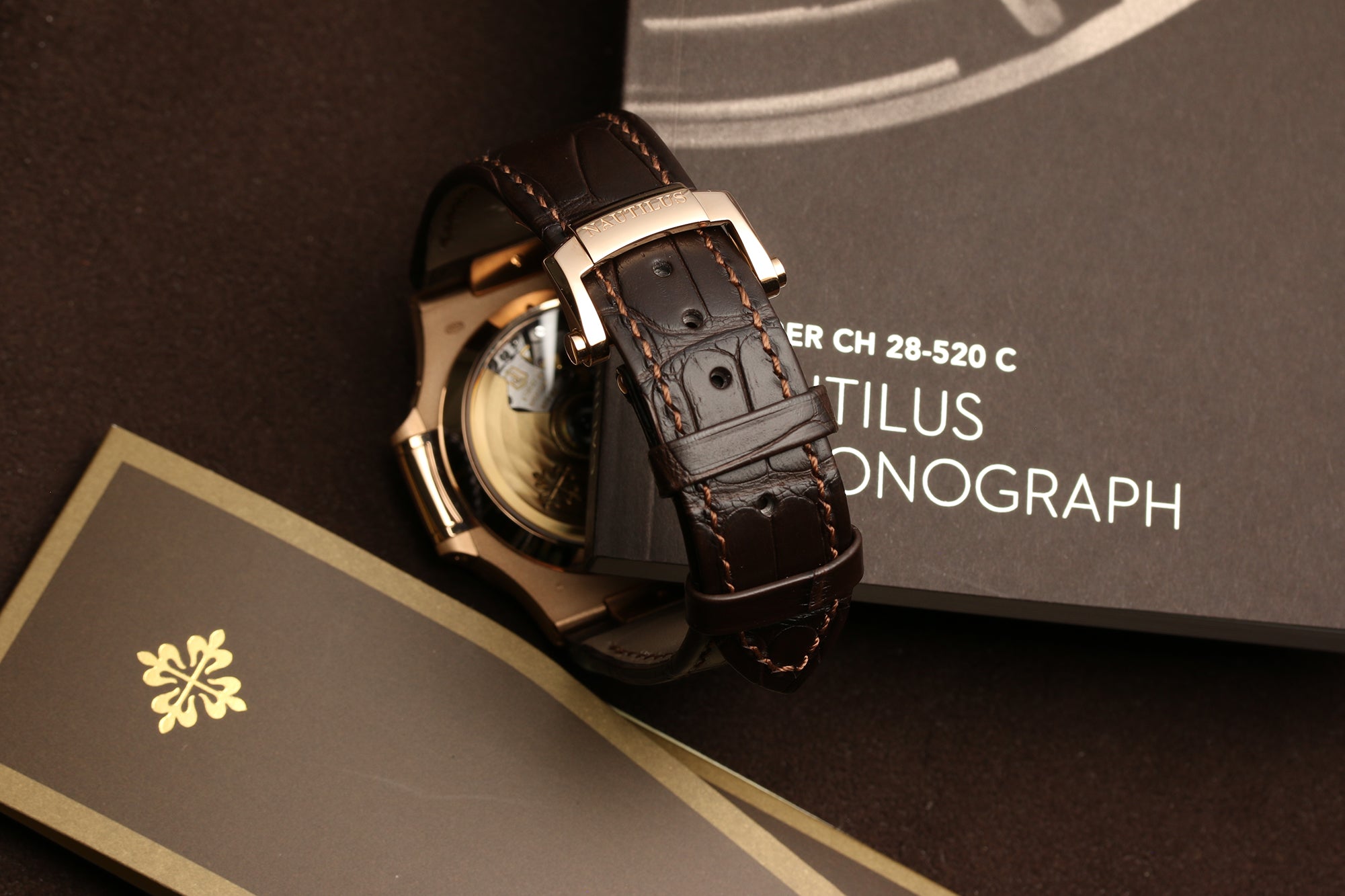 Patek Philippe 18K Rose Gold 5980 Second Hand Watch Collectors 8