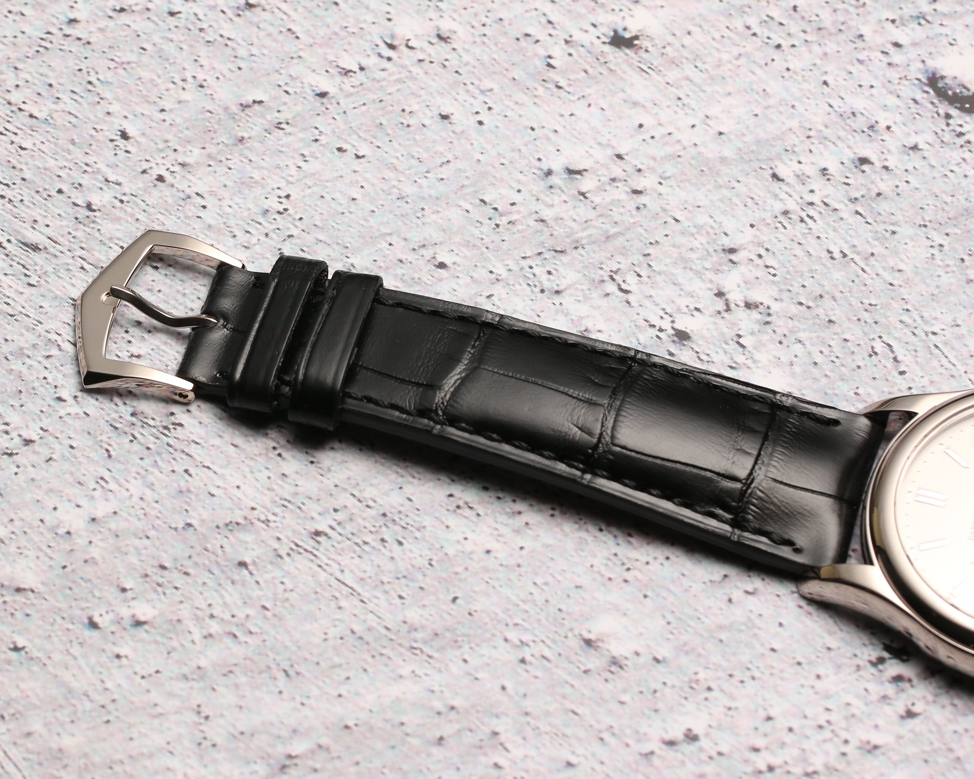 Patek Philippe 18K White Gold Second Hand Watch Collectors 6