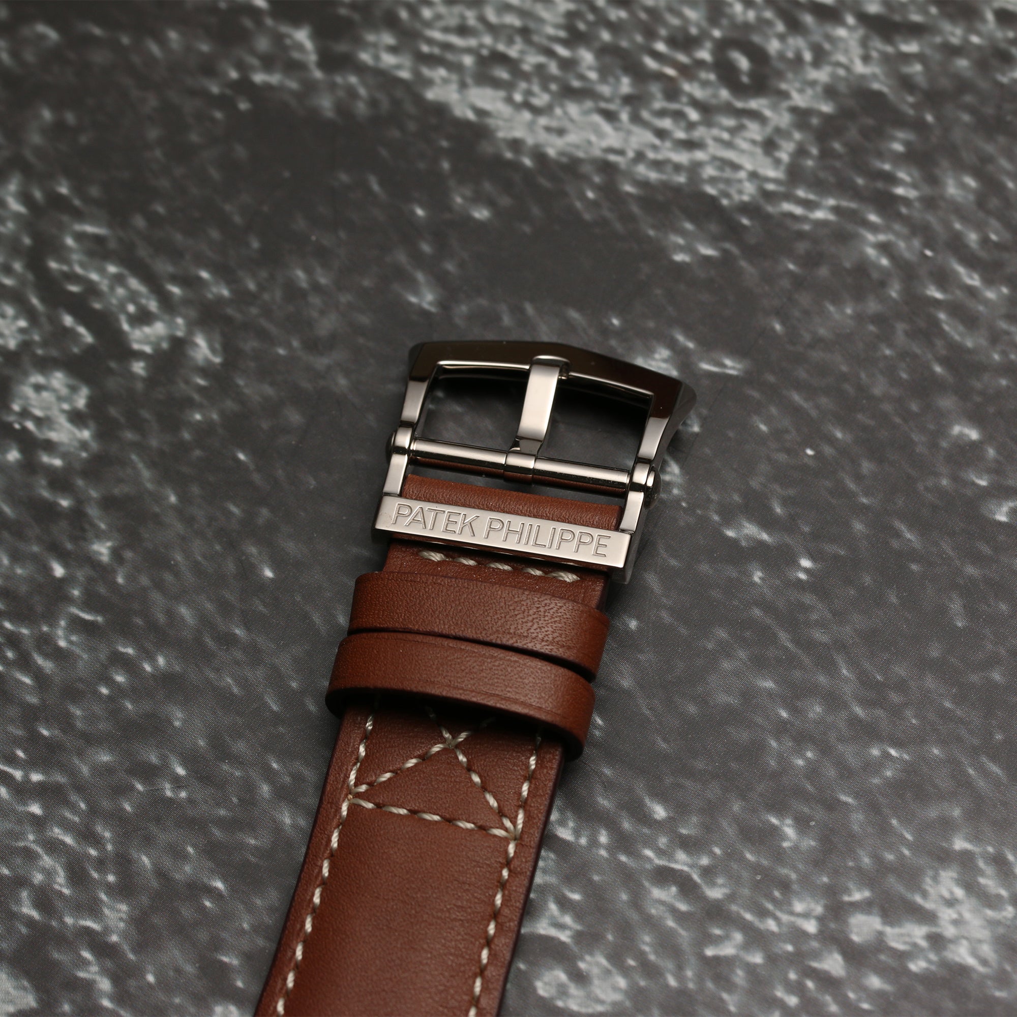 Patek Philippe 18K White Gold Second Hand Watch Collectors 7