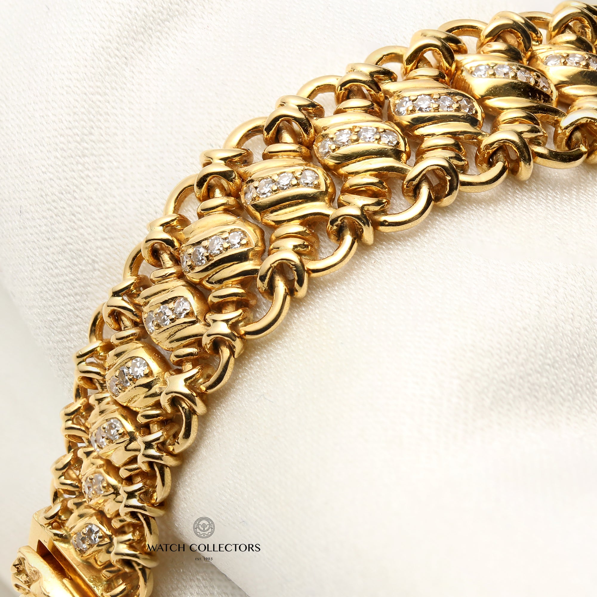 Patek Philippe 18K Yellow Gold Diamond Second Hand Watch Collectors 6