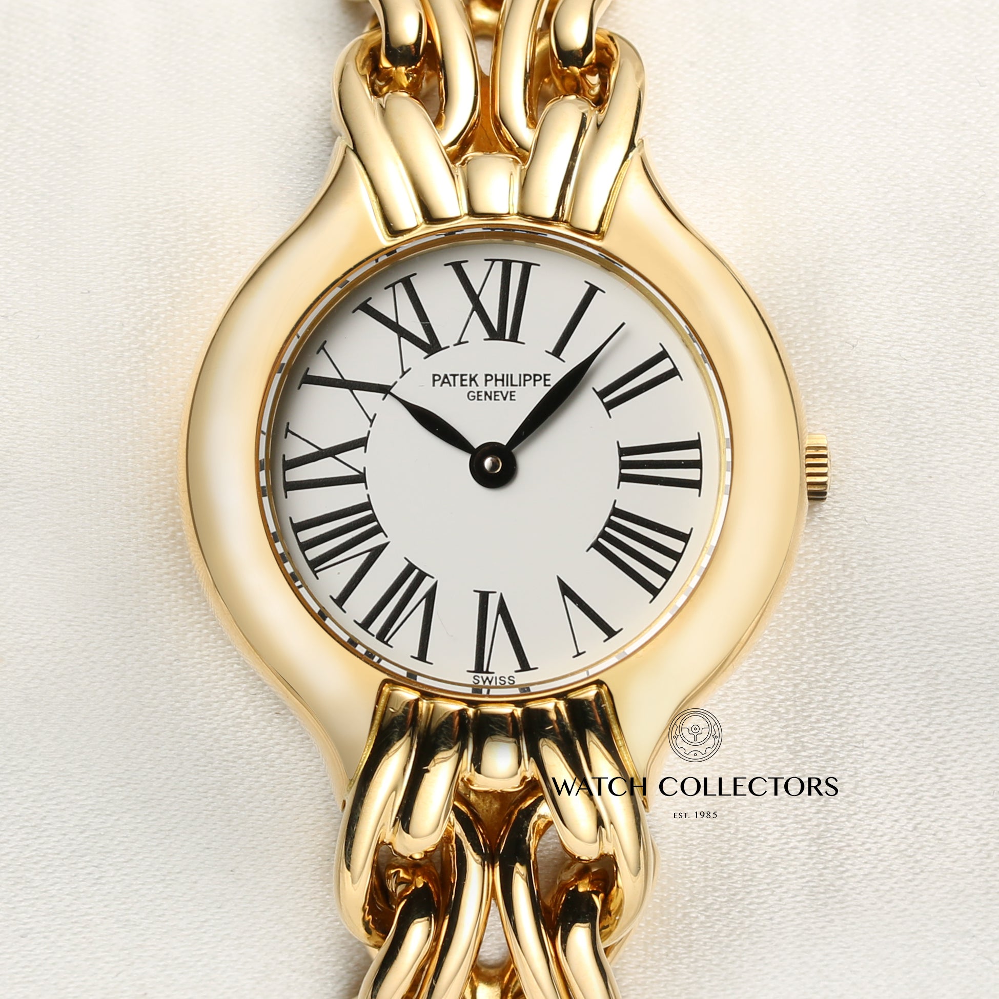 Patek Philippe 18K Yellow Gold Second Hand Watch Collectors 2