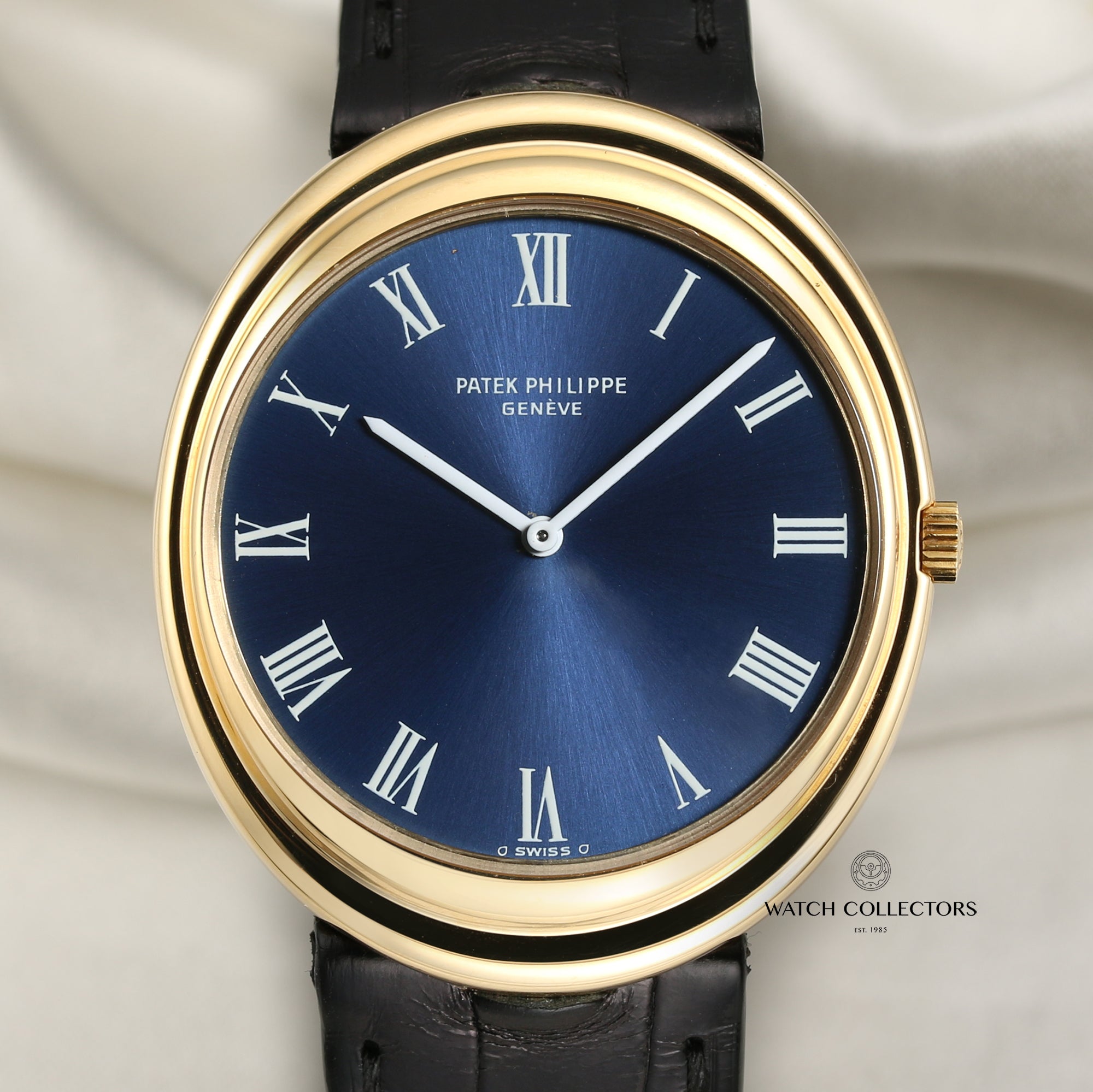 Patek Philippe 18K Yellow Gold Second Hand Watch Collectors 2