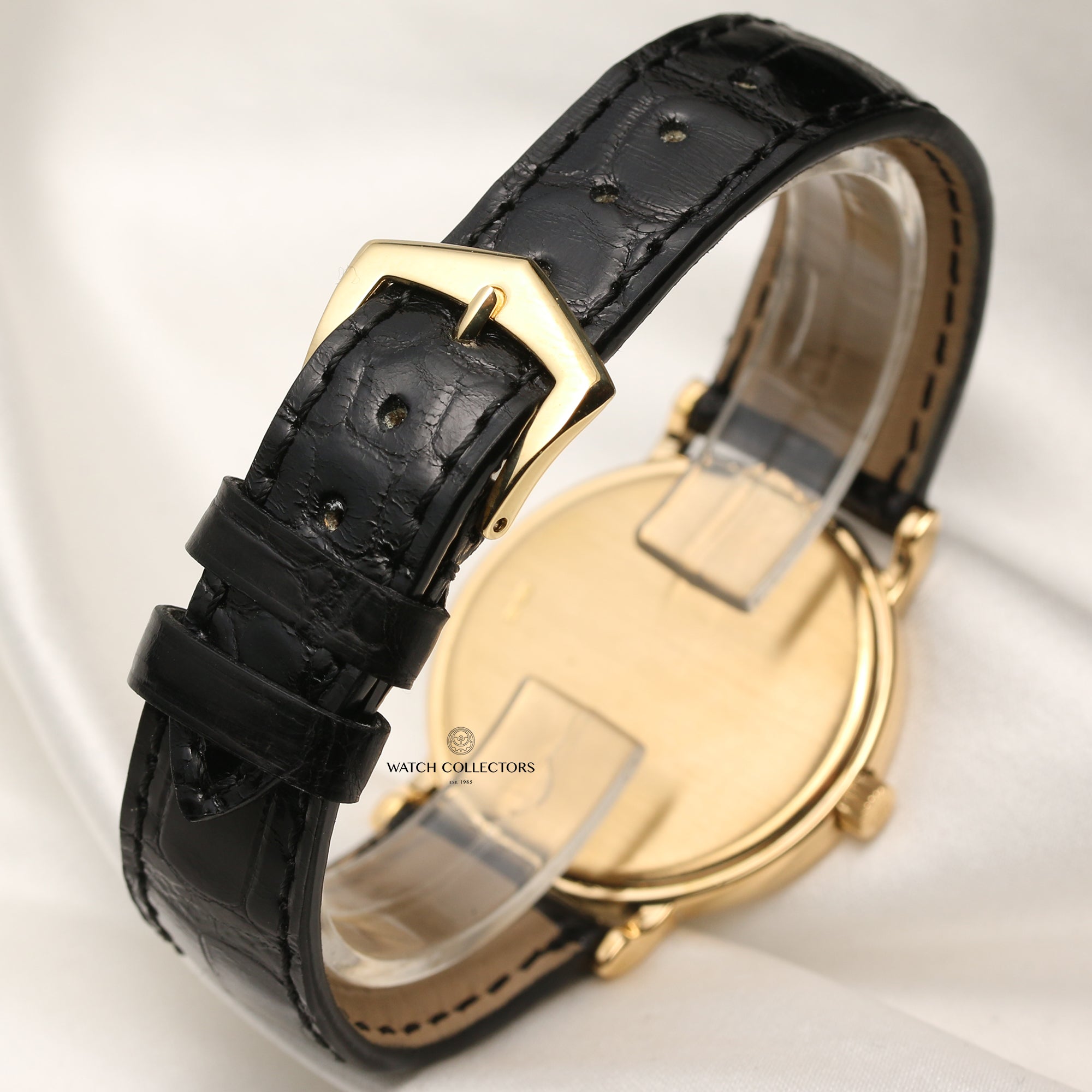 Patek Philippe 18K Yellow Gold Second Hand Watch Collectors 5