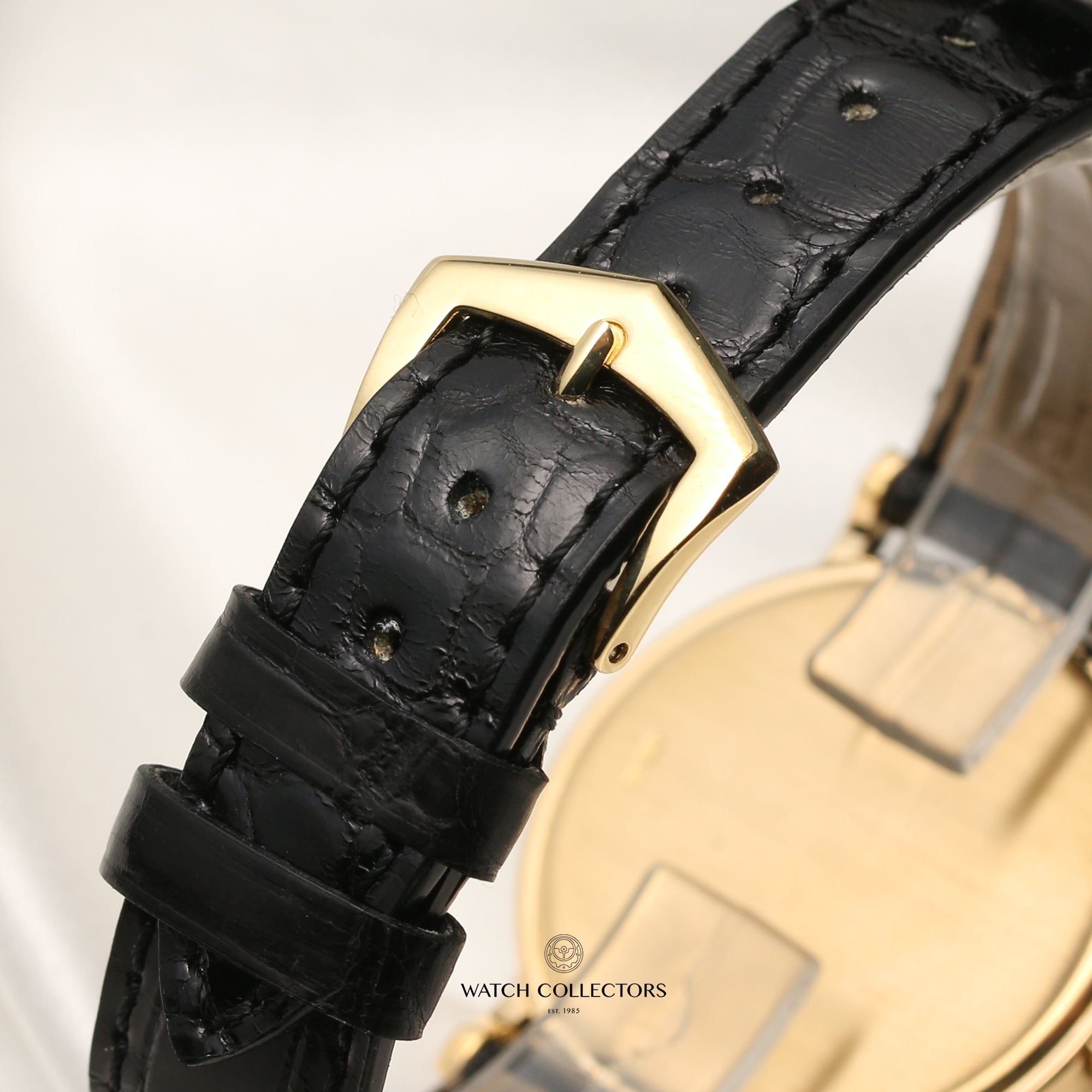 Patek Philippe 18K Yellow Gold Second Hand Watch Collectors 6