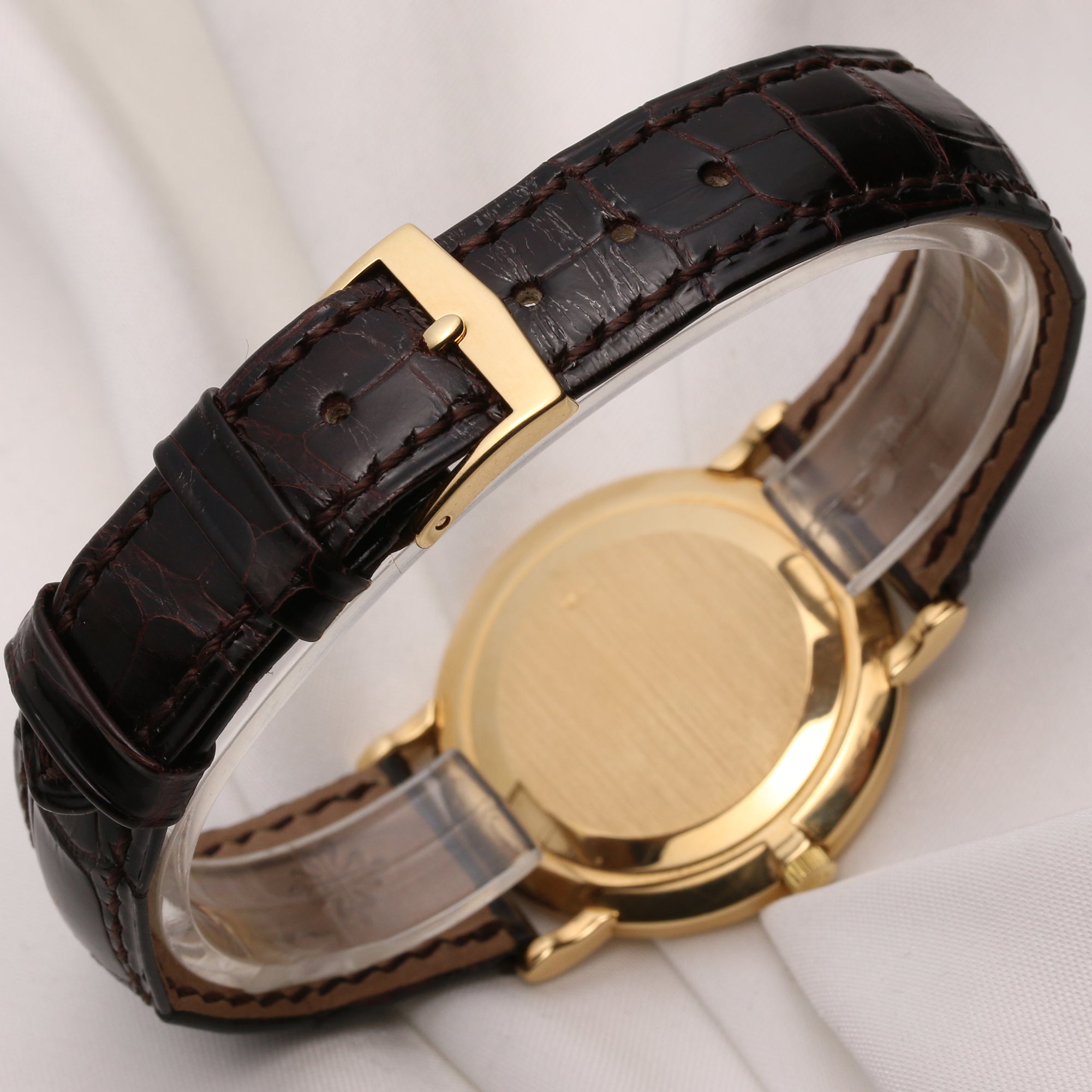 Patek Philippe 3919 18K Yellow Gold Second Hand Watch Collectors 5