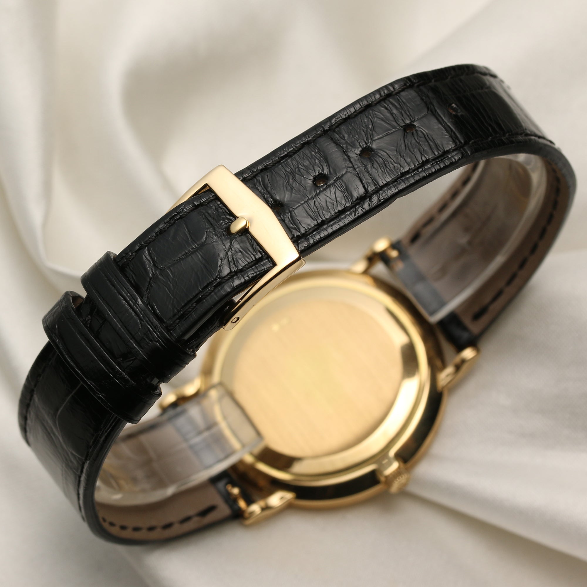 Patek Philippe 3919 18K Yellow Gold Second Hand Watch Collectors 6