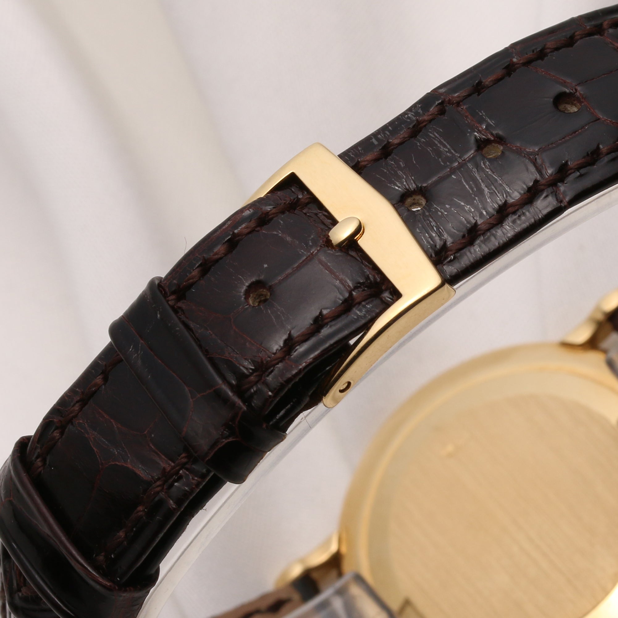 Patek Philippe 3919 18K Yellow Gold Second Hand Watch Collectors 7