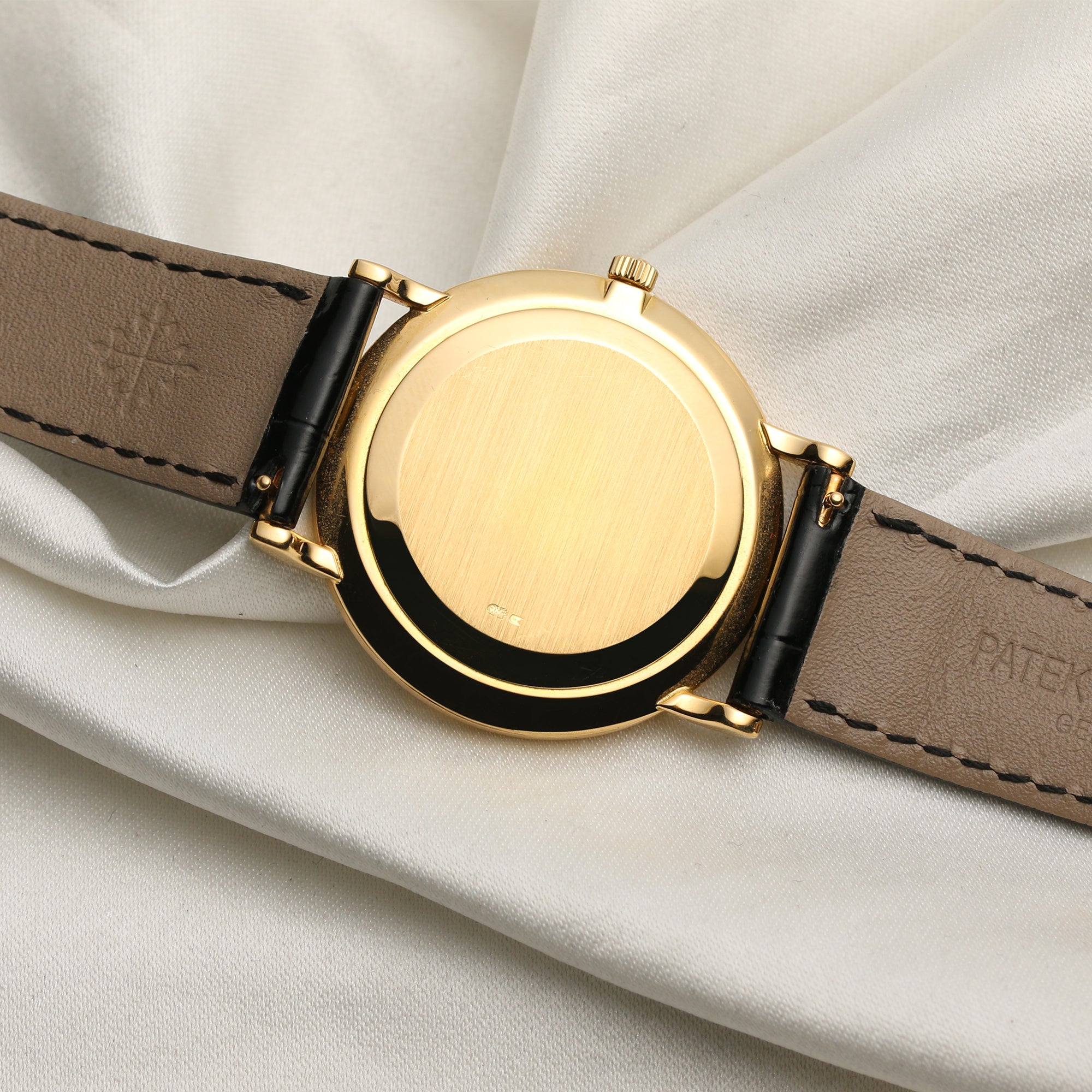 Patek Philippe 3919 18K Yellow Gold Second Hand Watch Collectors 7