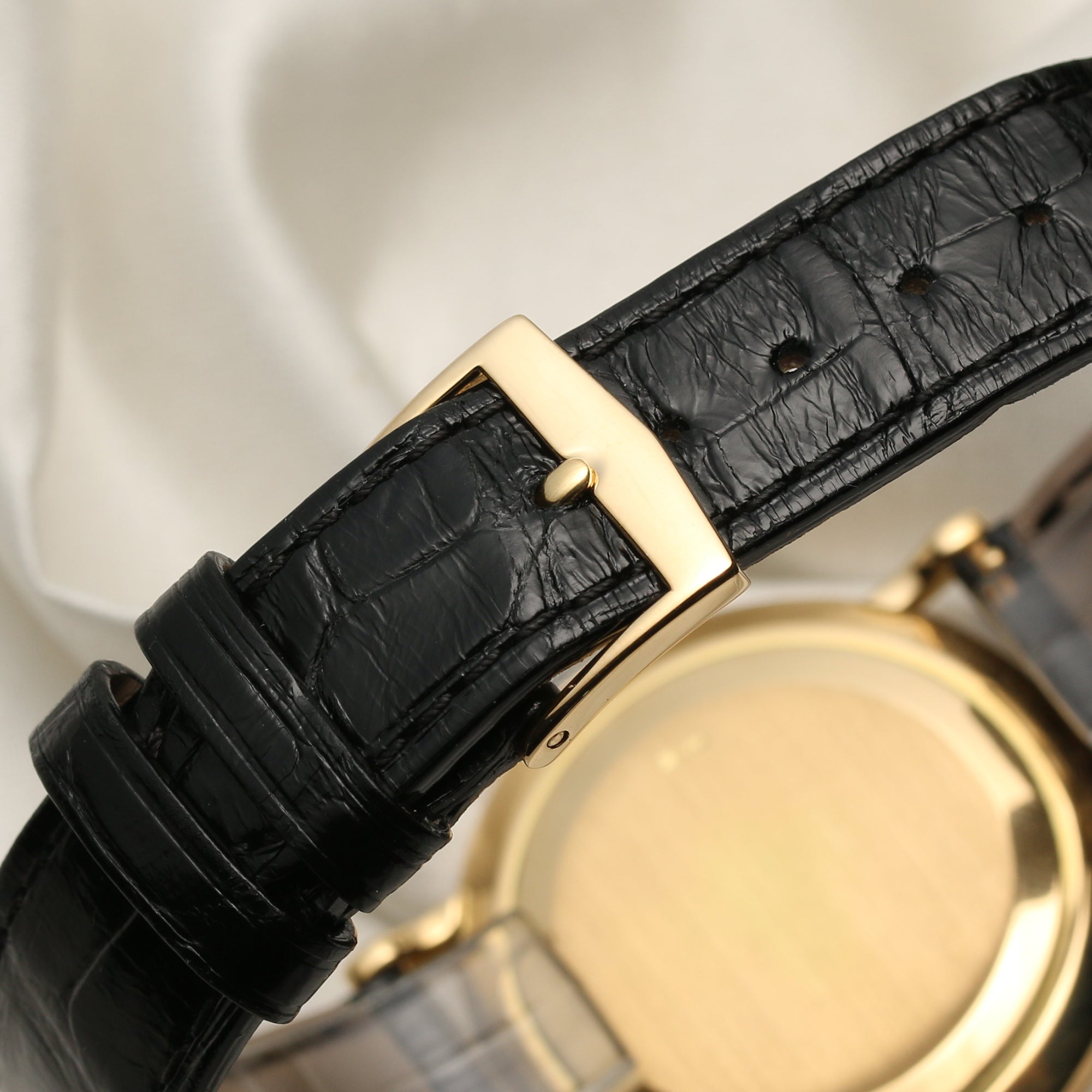 Patek Philippe 3919 18K Yellow Gold Second Hand Watch Collectors 8