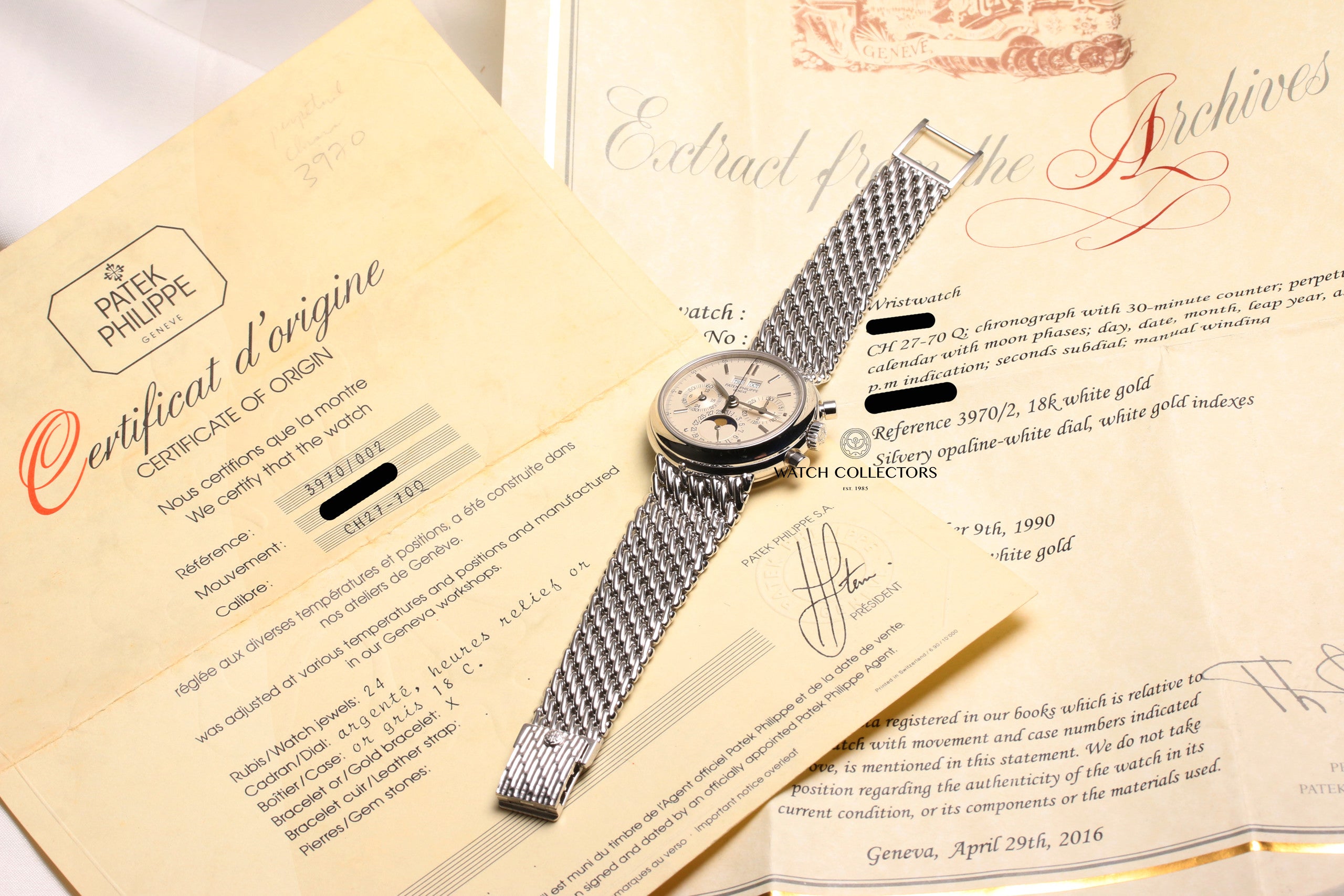 Patek-Philippe-3970-002-Perpetual-Calendar-18K-White-Gold-Second-Hand-Watch-Collectors-9