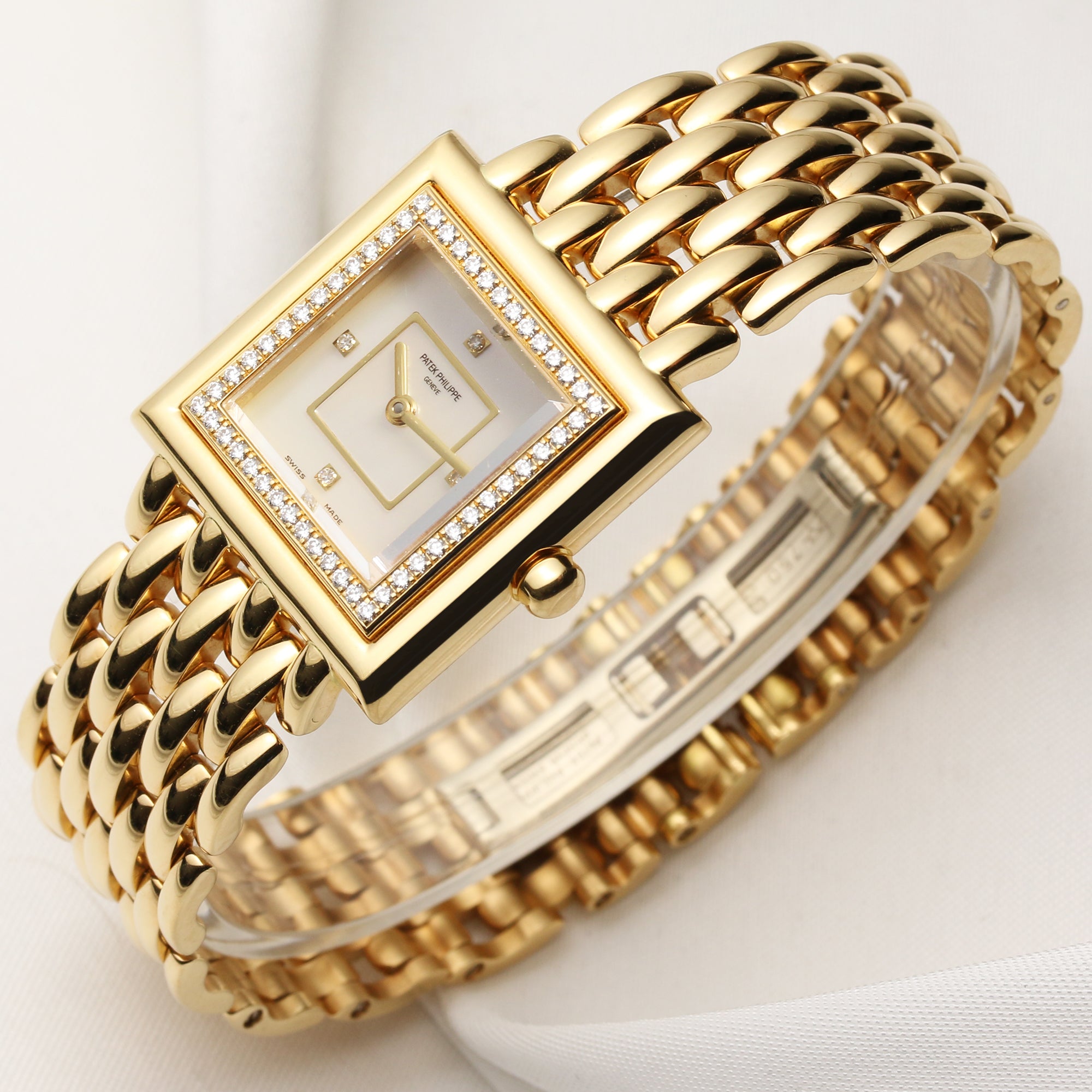 Patek Philippe 4866 18K Yellow Gold Second Hand Watch Collectors 3