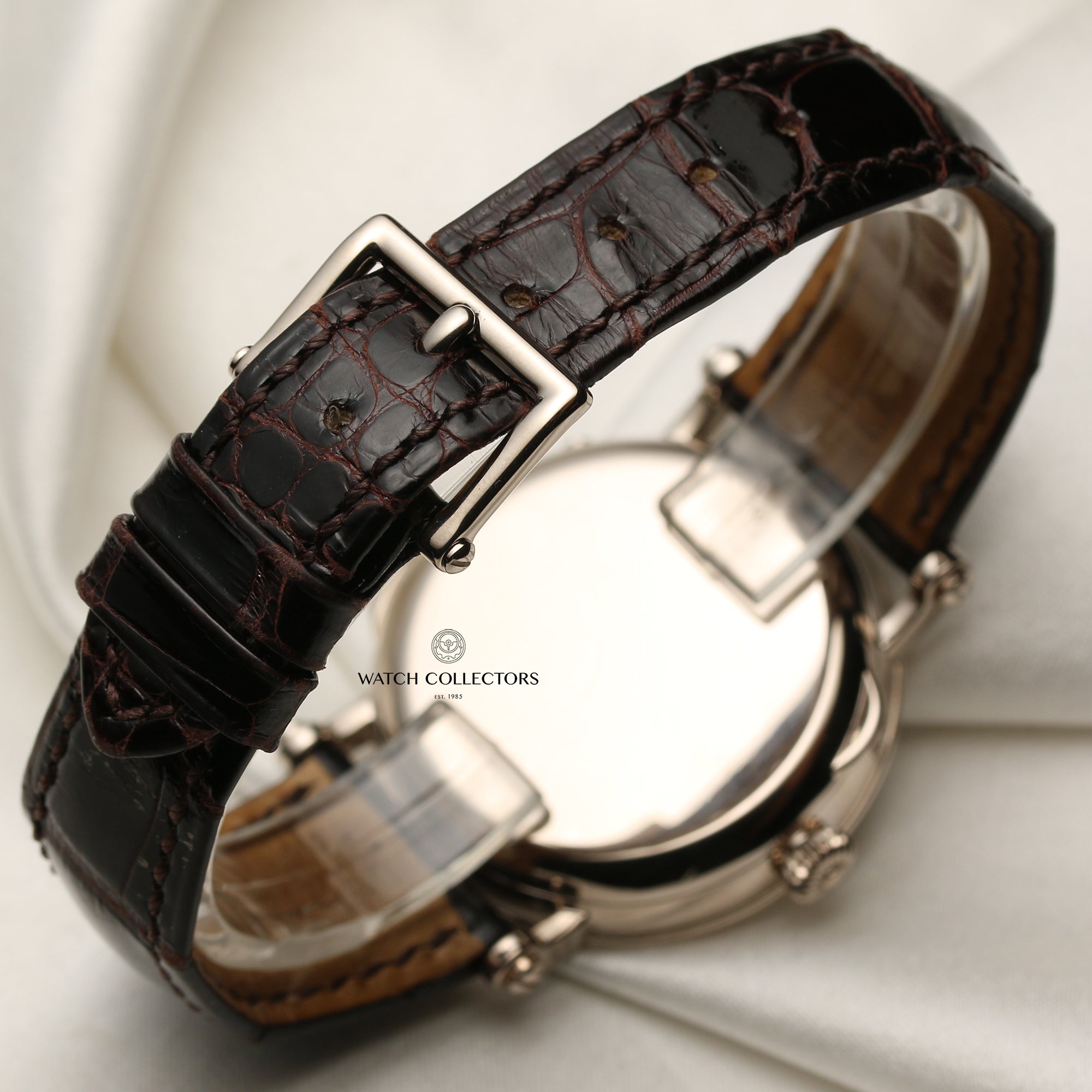 Patek Philippe 5054 18K White Gold Second Hand Watch Collectors 7