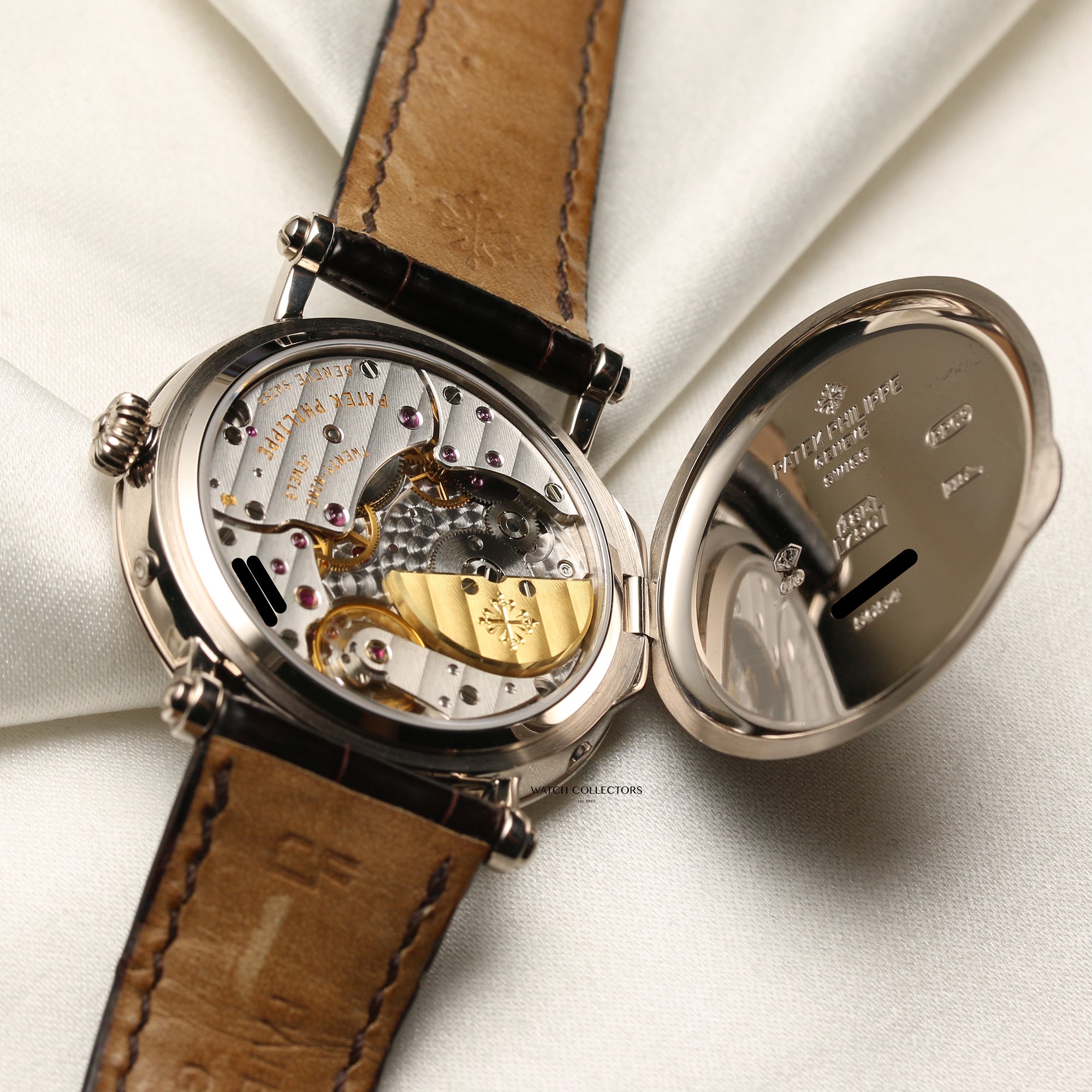 Patek Philippe 5054 18K White Gold Second Hand Watch Collectors 8