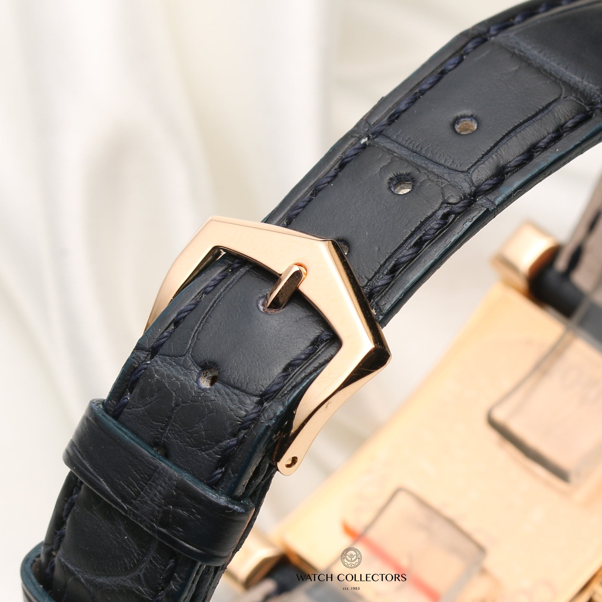 Patek Philippe 5500 Pagoda 1997 18K Rose Gold Second Hand Watch Collectors 9