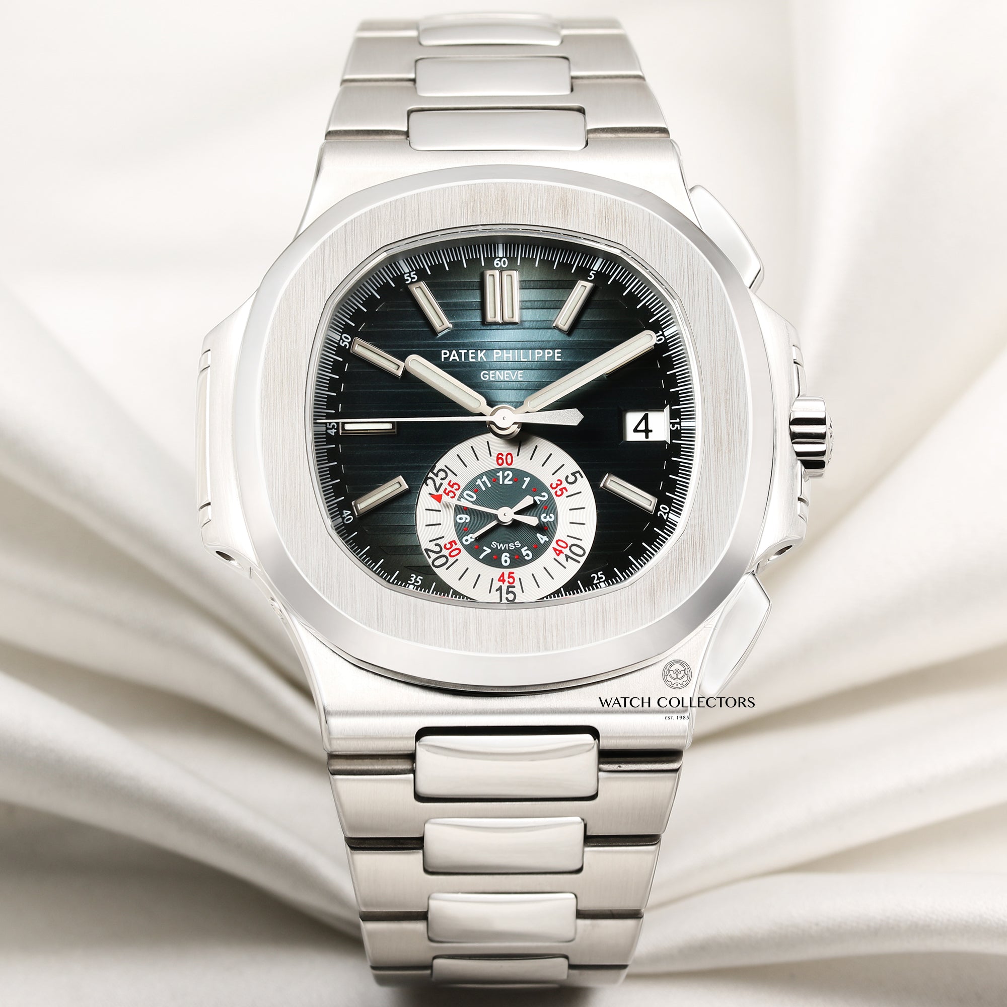 Patek Philippe Nautilus Chronograph 5980-1A-001 Geneva Seal Stainless Steel