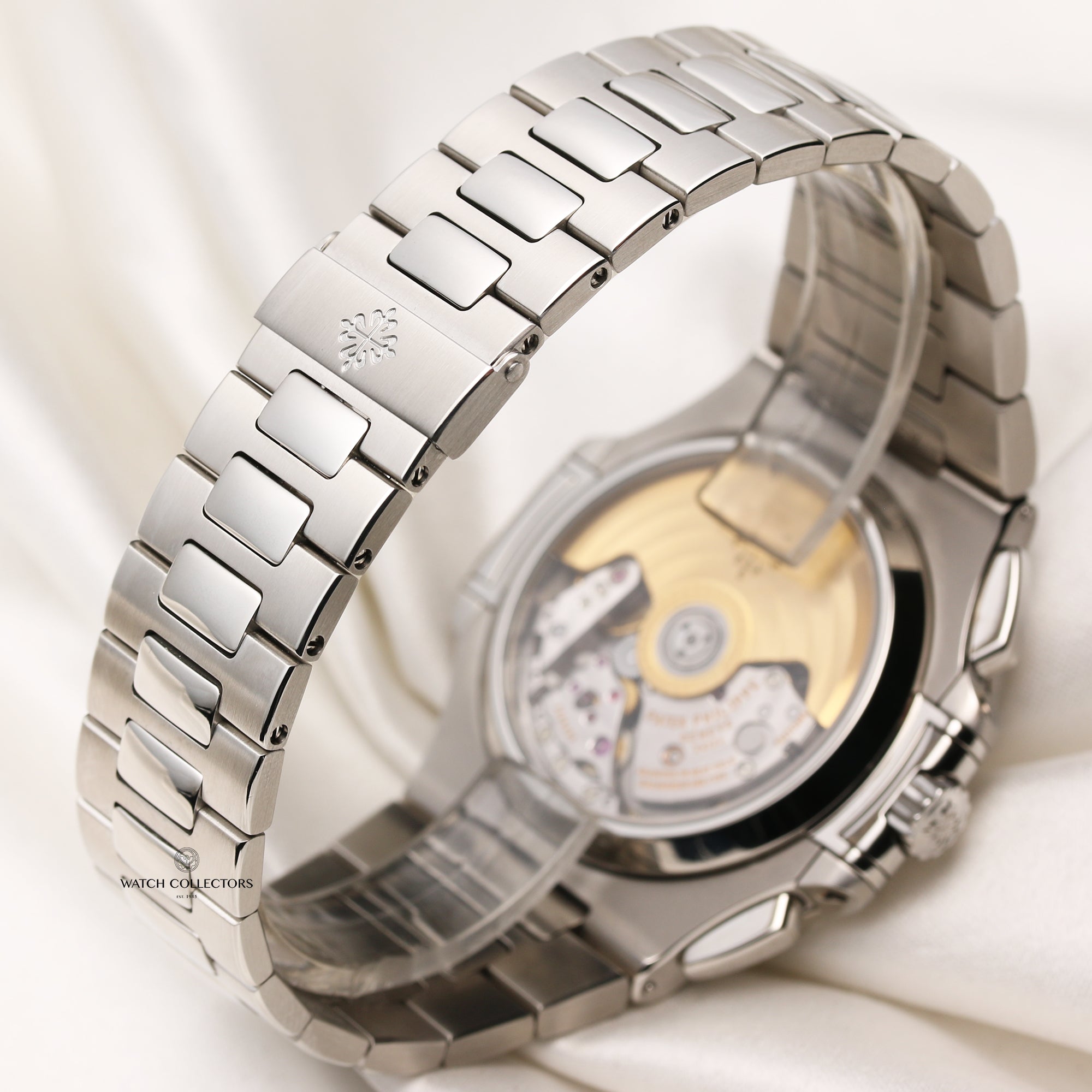 Patek Philippe 5980 1A-001 Chronograph Stainless Steel Second Hand Watch Collectors 11