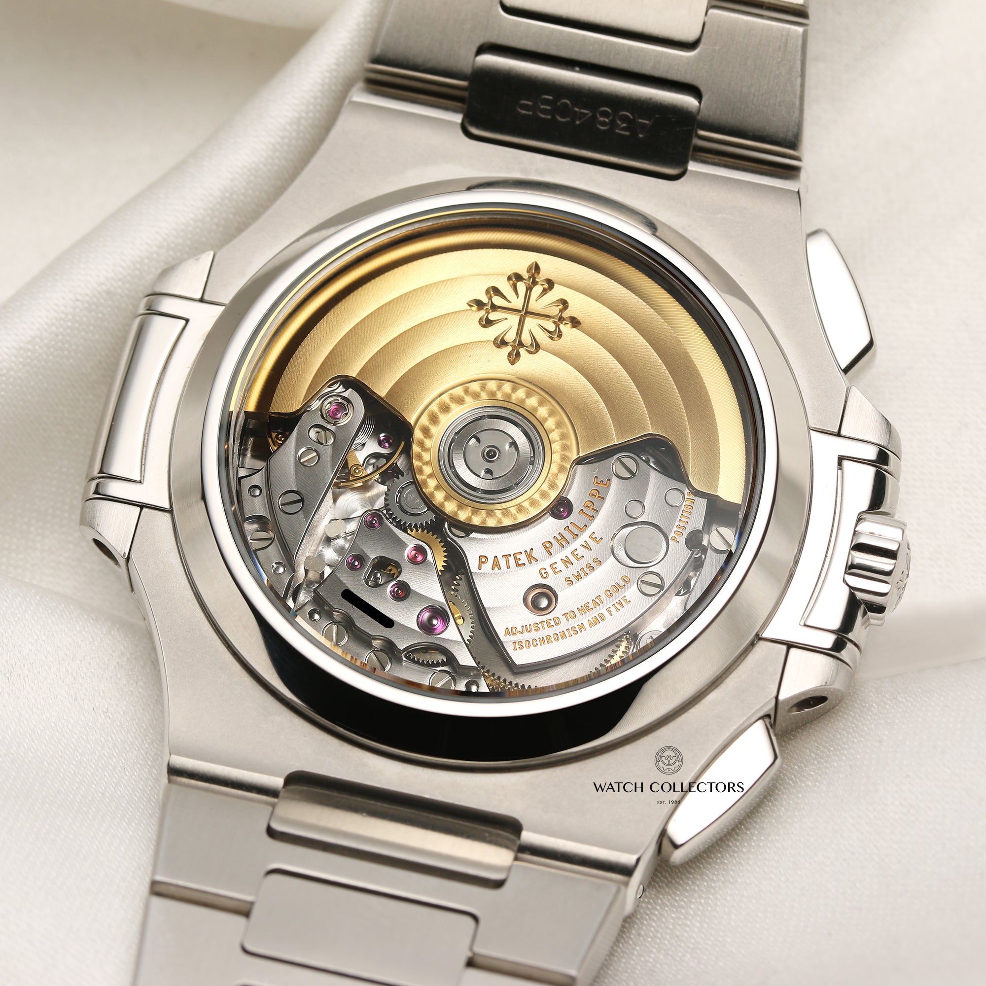 Patek Philippe 5980 1A-001 Chronograph Stainless Steel Second Hand Watch Collectors 12