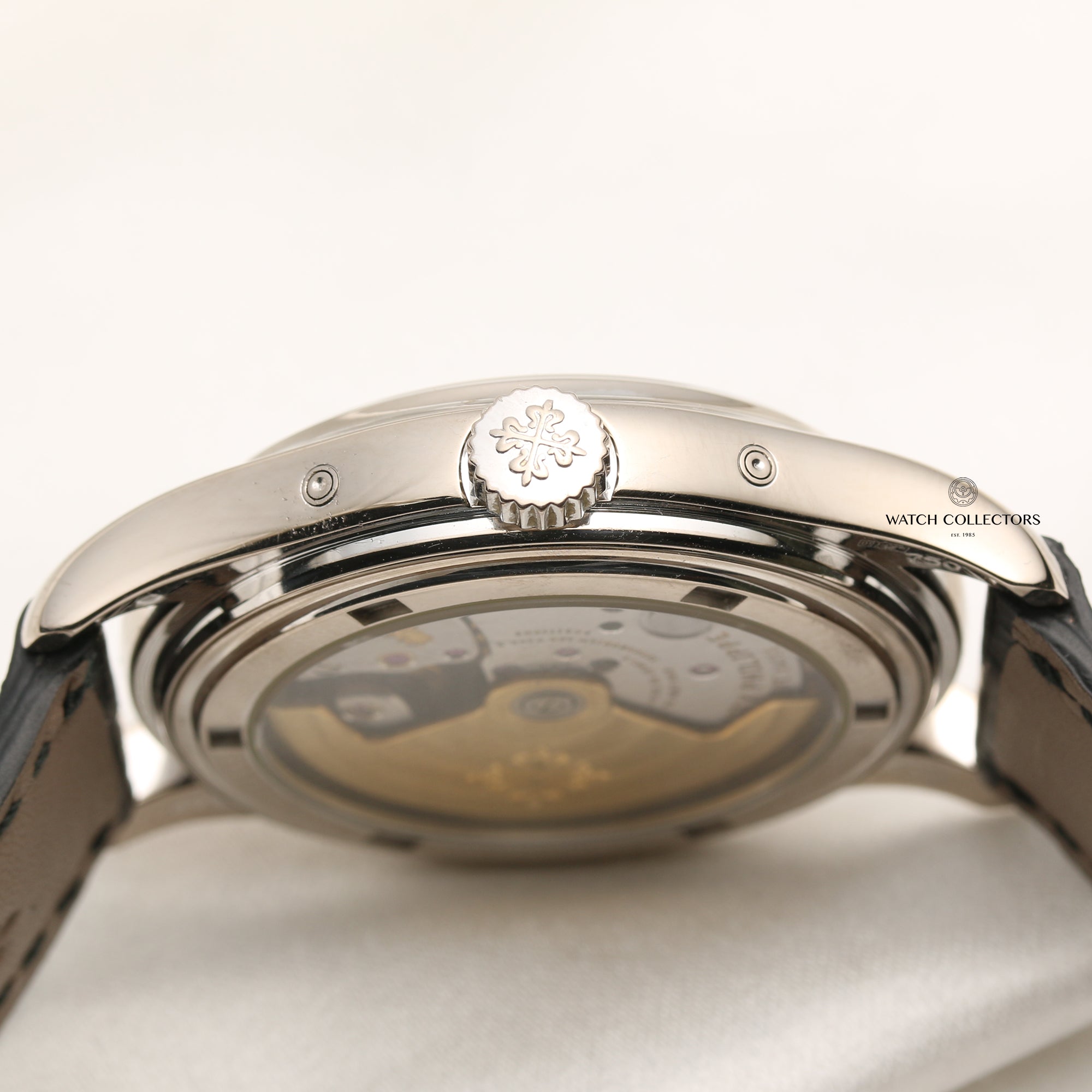 Patek Philippe Annual Calendar 18K White Gold Second Hand Watch Collectors 6